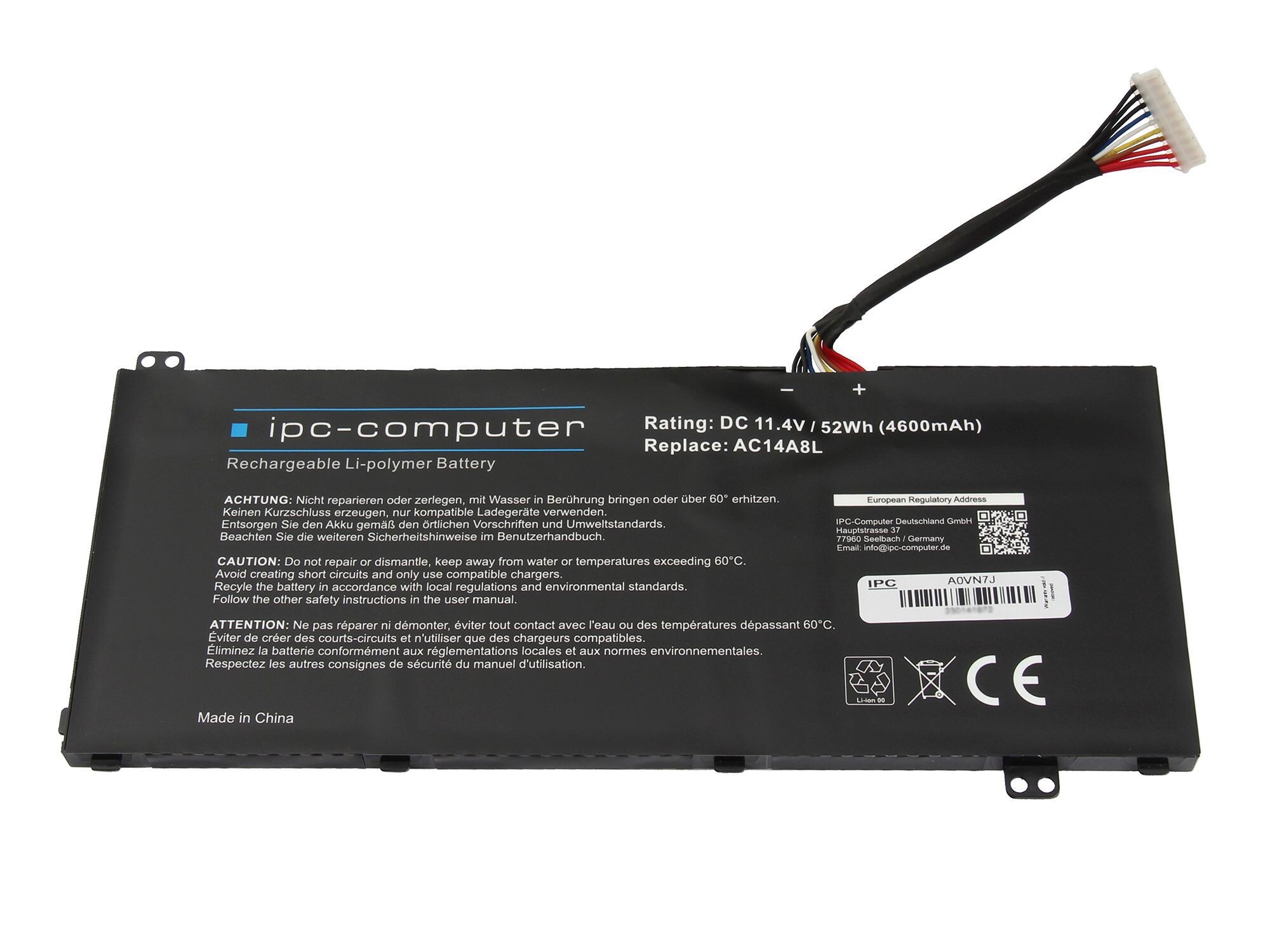 Akku für Acer Aspire VX 15 (VX5-591G)