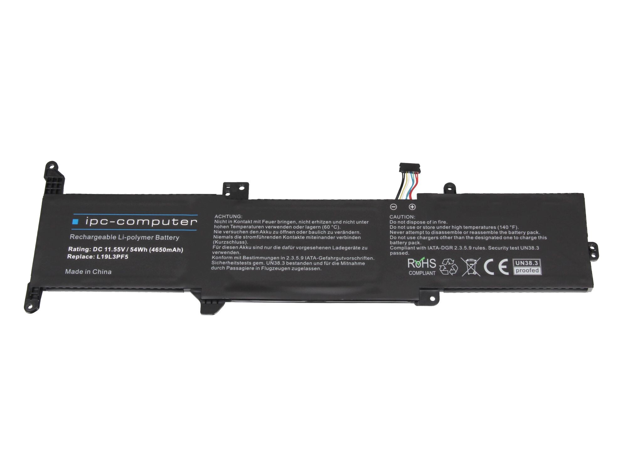 Akku für Lenovo IdeaPad 3-14ADA05 (81W0)