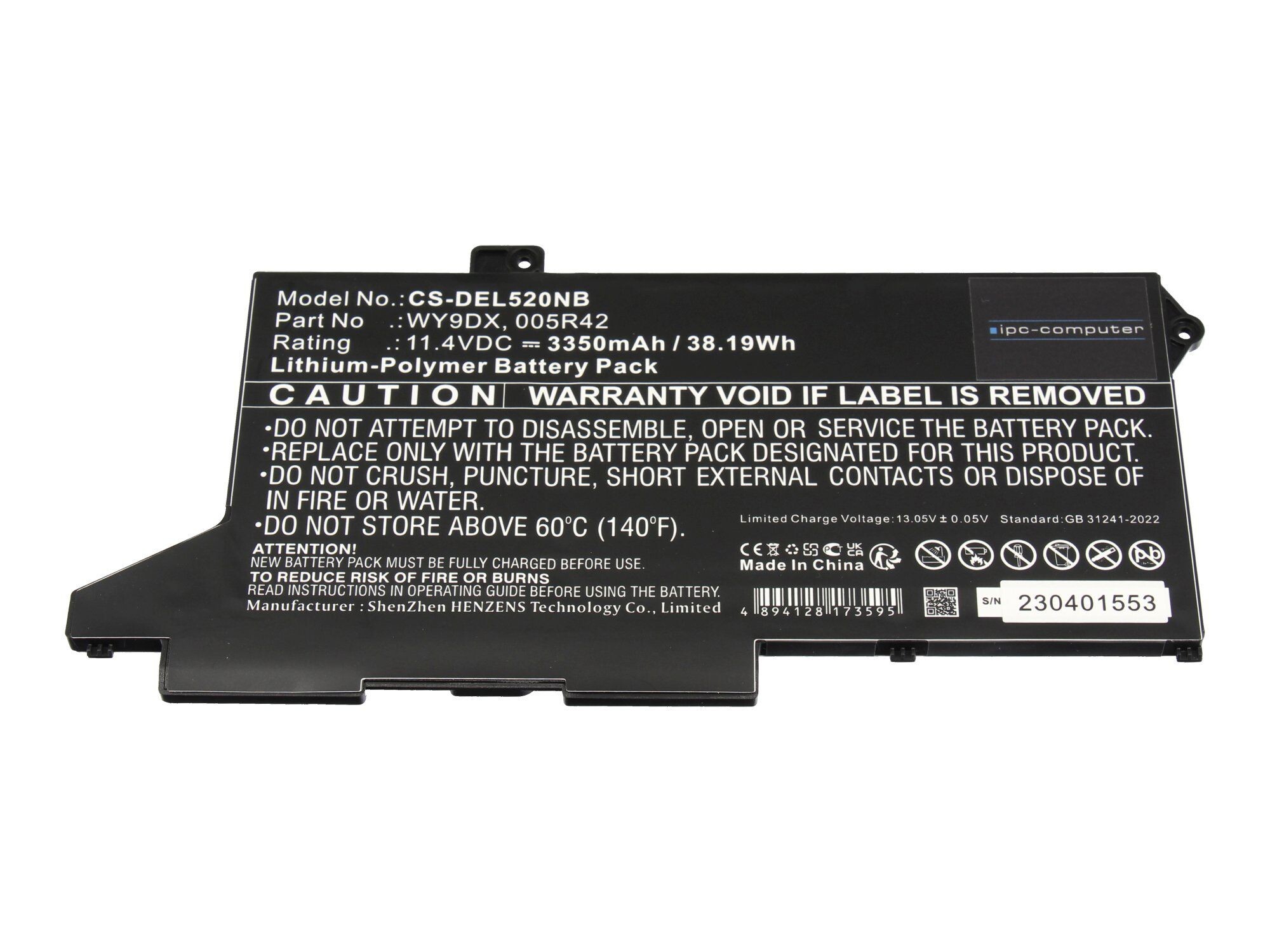 Akku für Dell Precision 15 (3560)