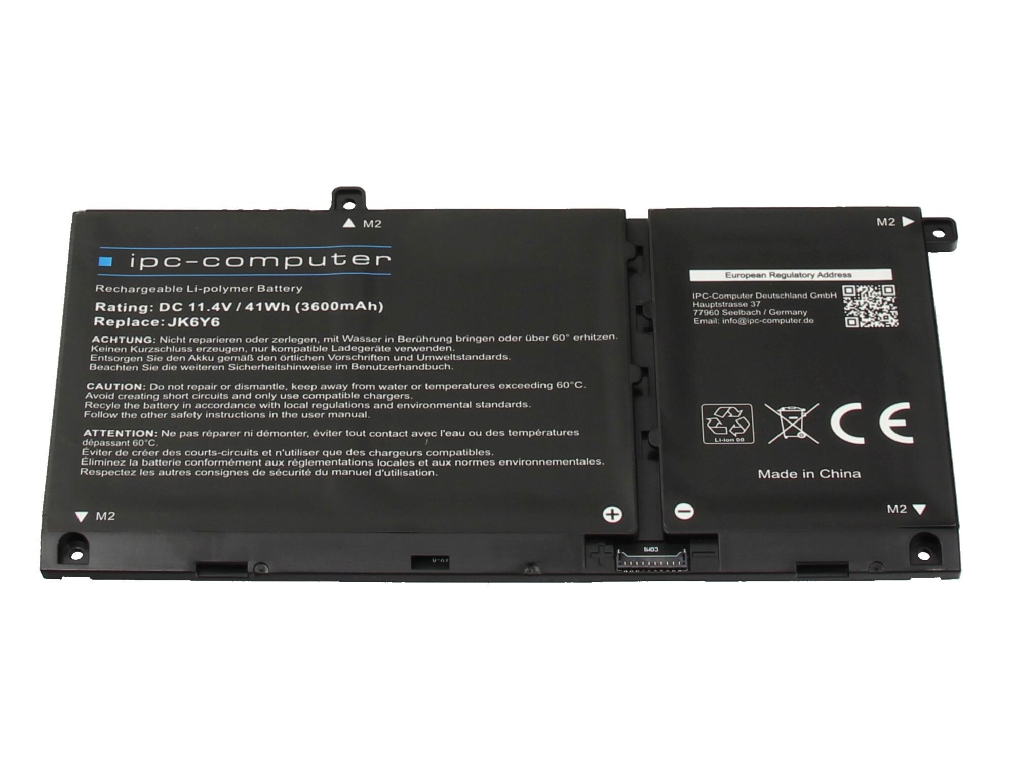 Akku für Dell Latitude 15 (3510)
