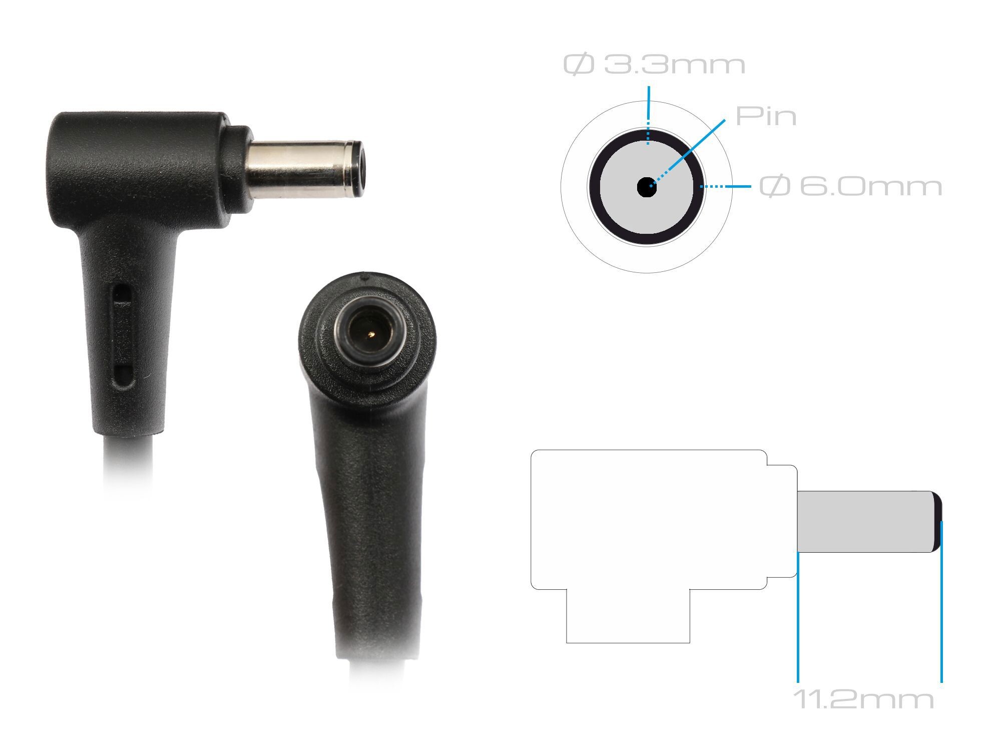 Asus ROG Strix G17 G713RW original chargeur 280 watts construction normale (ROG)