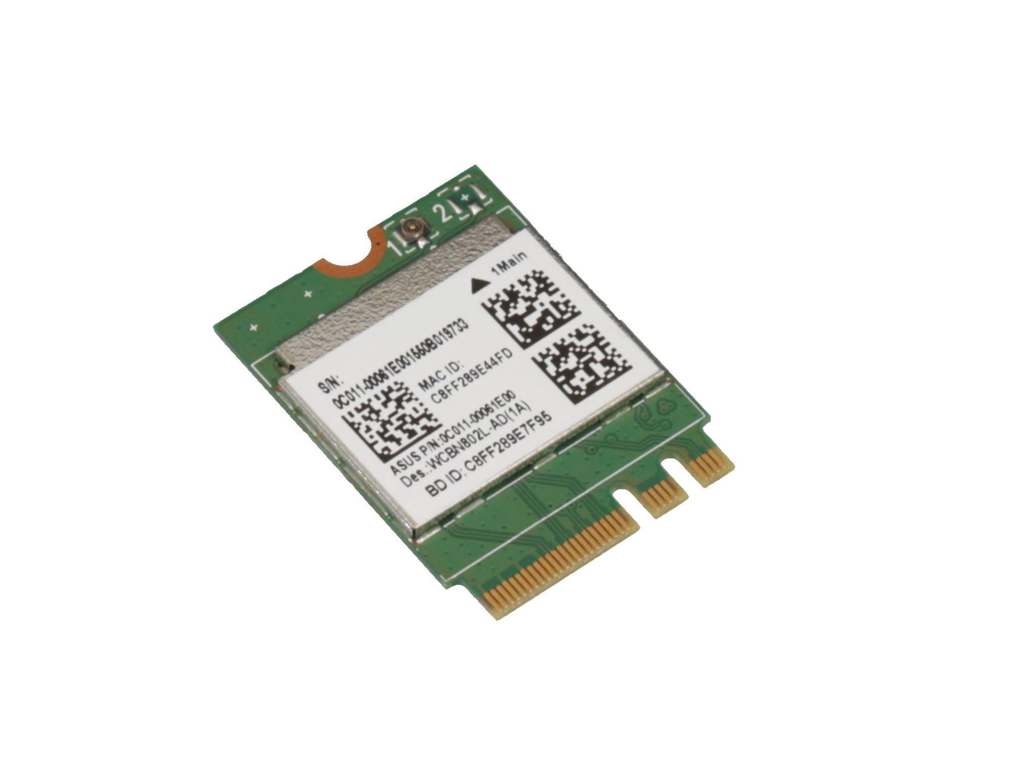 Asus R558UR original WLAN/Bluetooth Karte WLAN: 802.11B/G/N + Bluetooth 4.0