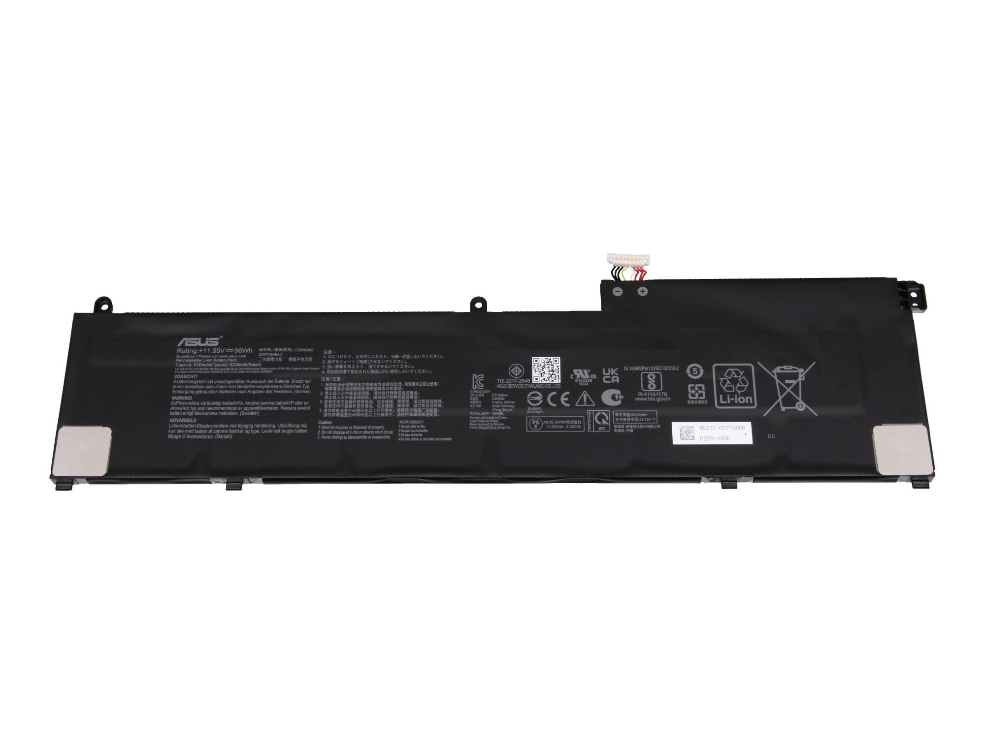 C32N2002 Asus Akku 96Wh