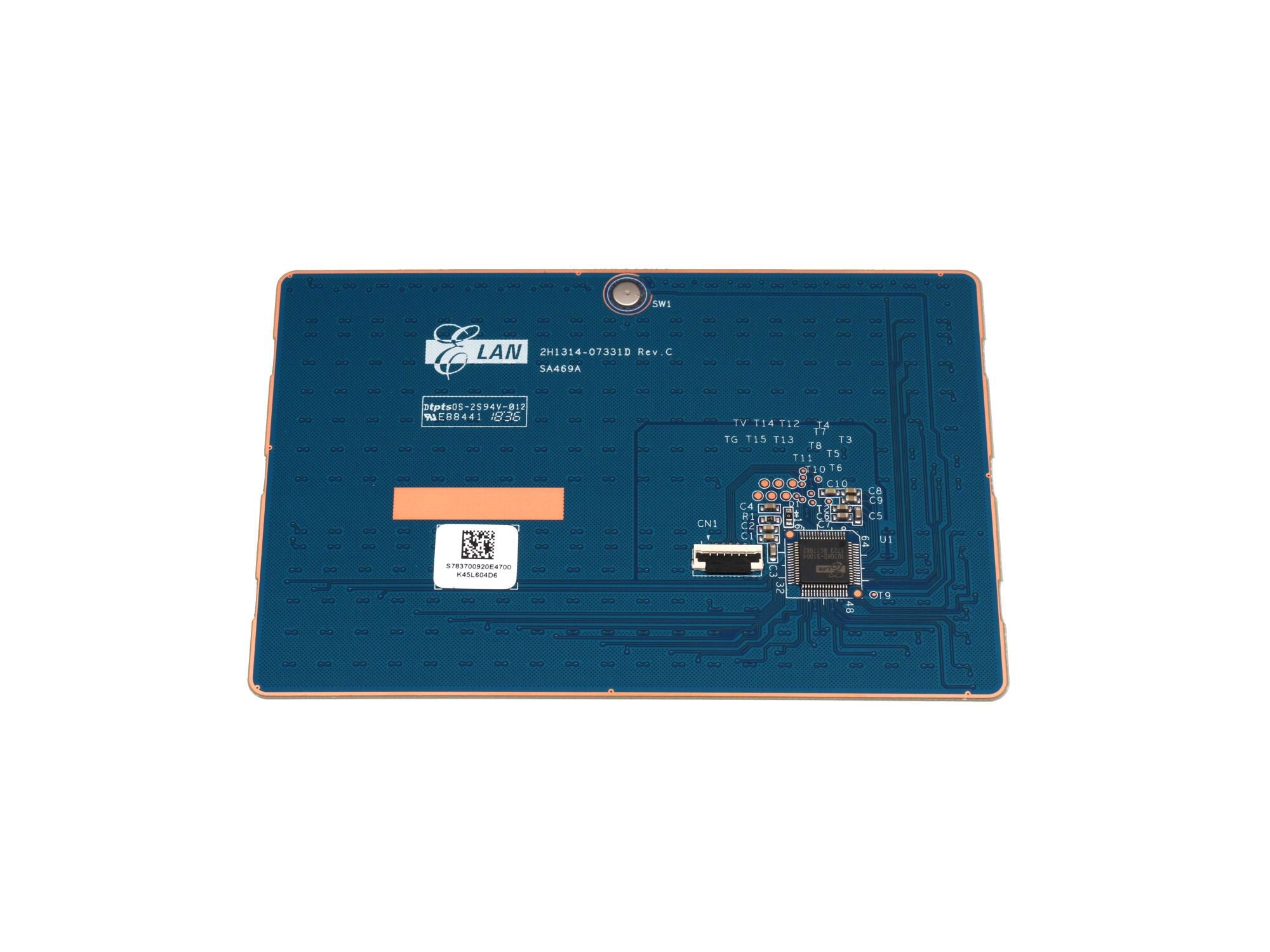 MSI GS73 Stealth 8RF (MS-17B7) original Touchpad Board