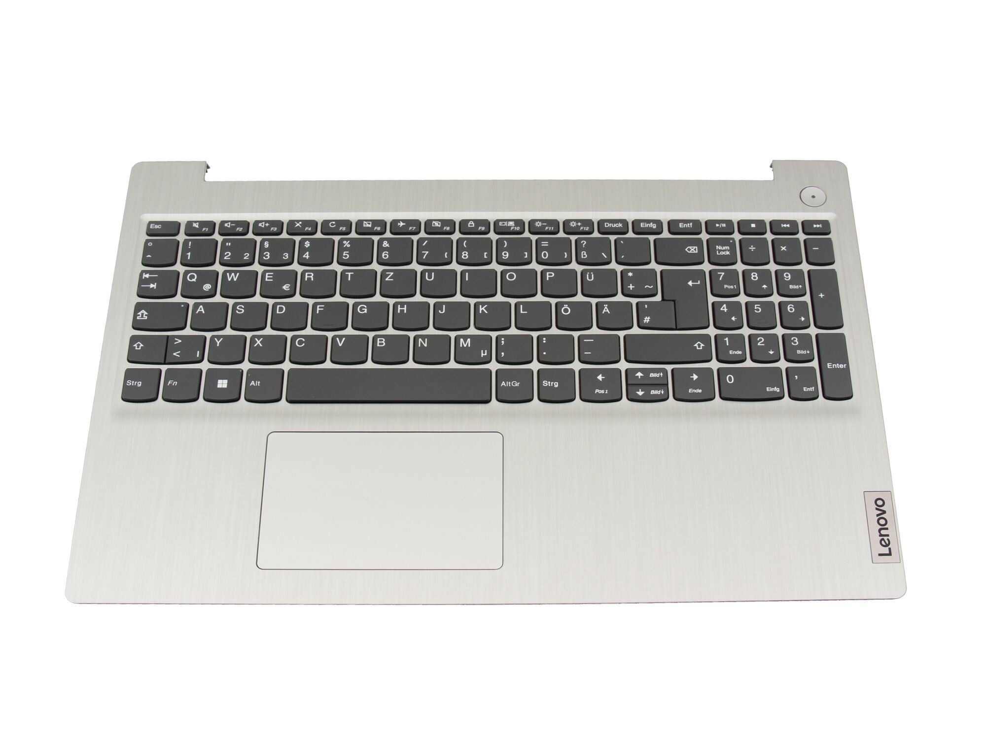 Lenovo IdeaPad 3-15ADA05 (81W1) original Tastatur inkl. Topcase DE (deutsch) grau/silber