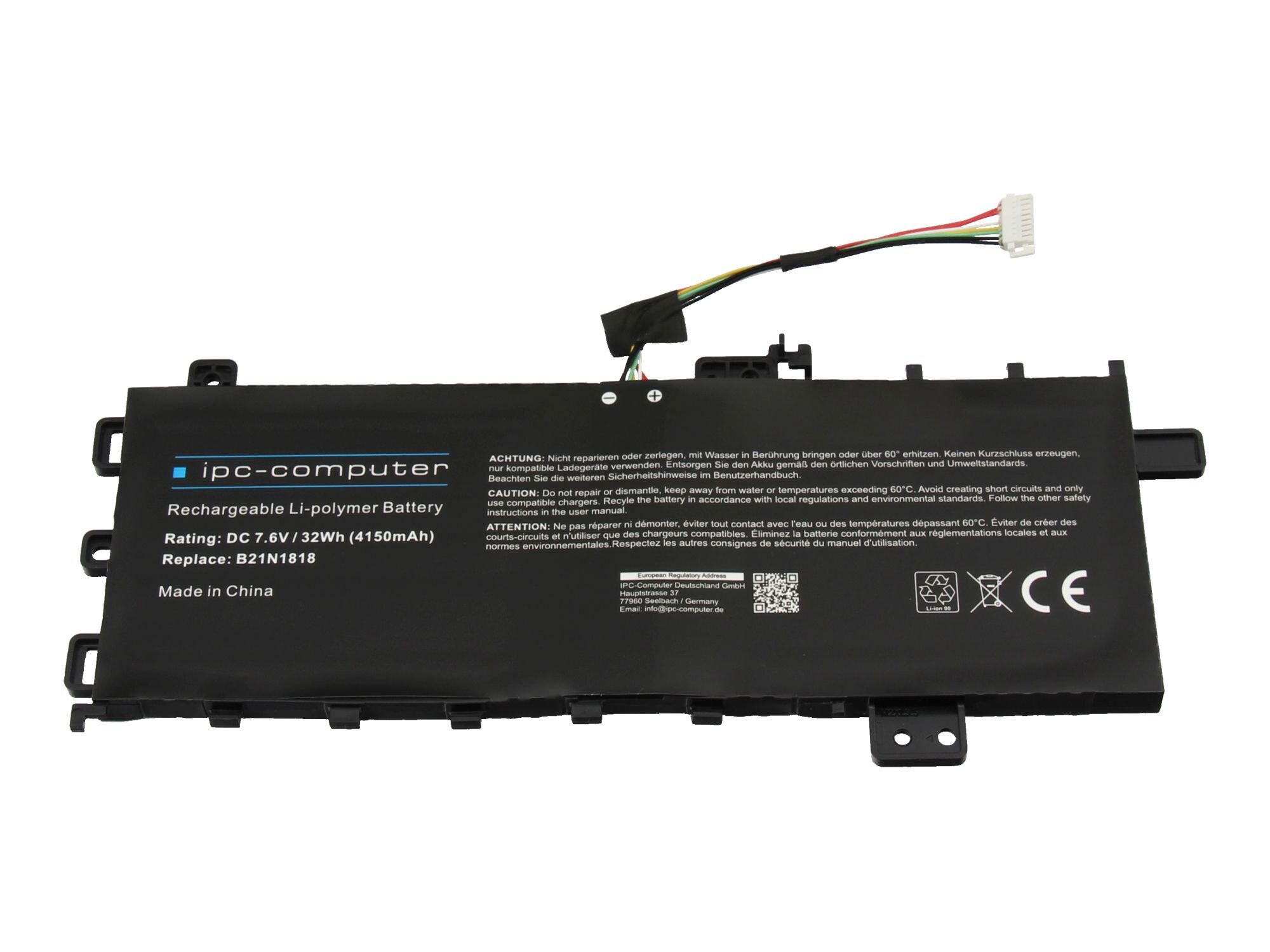 Akku für Asus Business P1701CEA