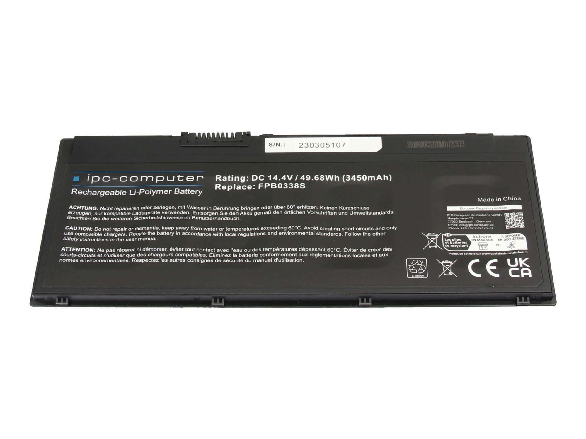 Akku für Fujitsu LifeBook E558