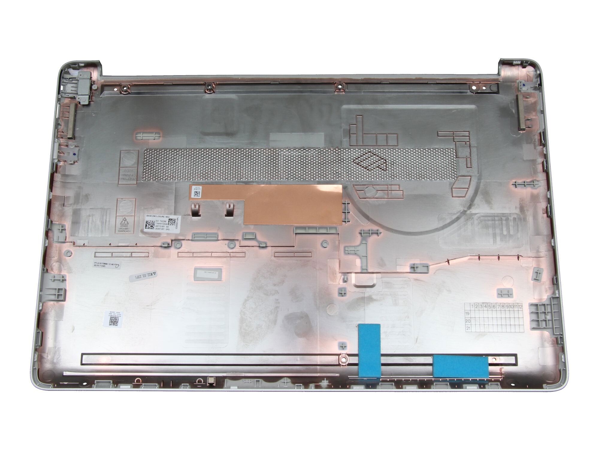 HP L52007-001 Original Gehäuse Unterseite silber