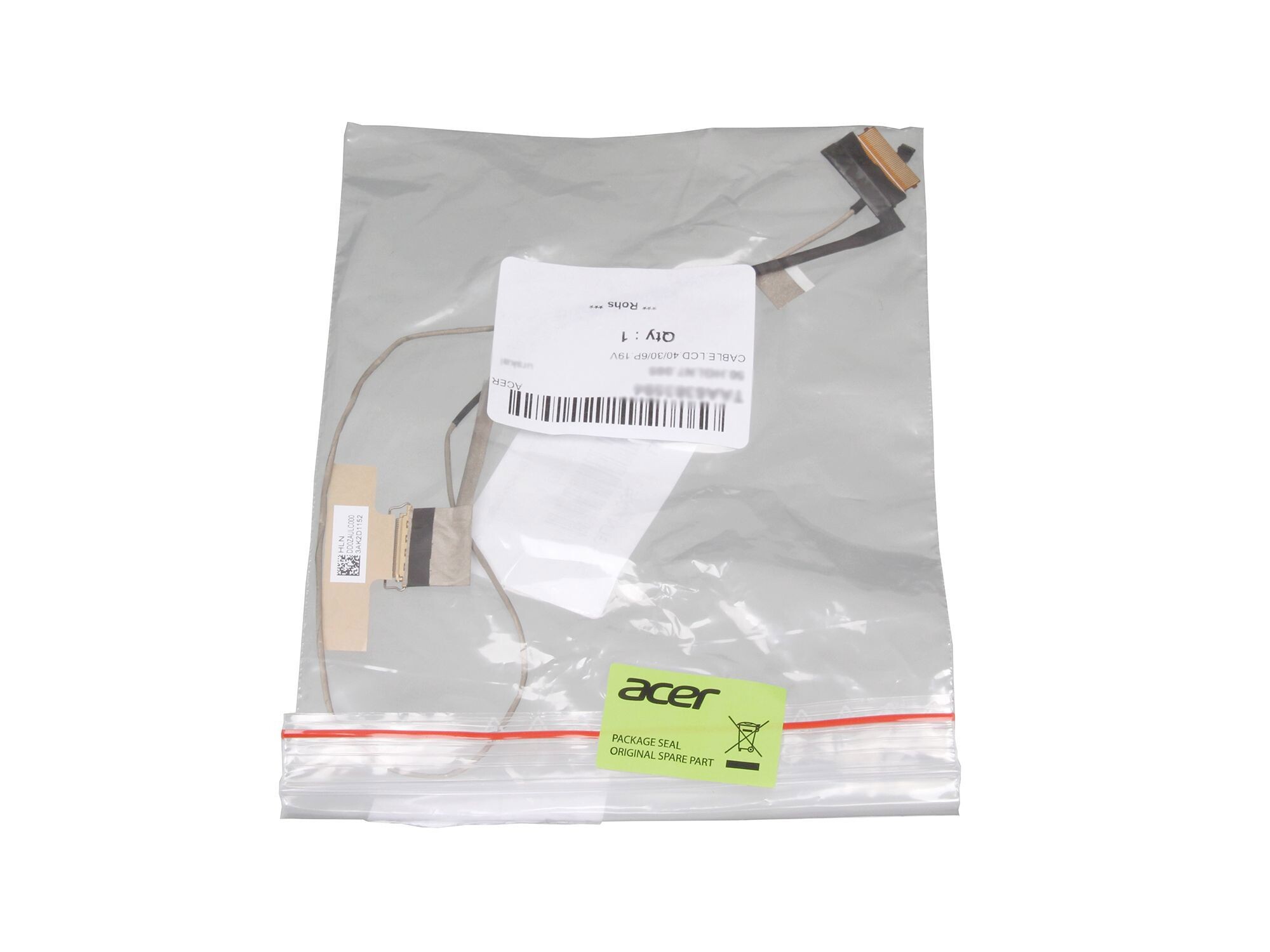 Acer Aspire 5 (A515-54) Original Displaykabel LED eDP 30-Pin