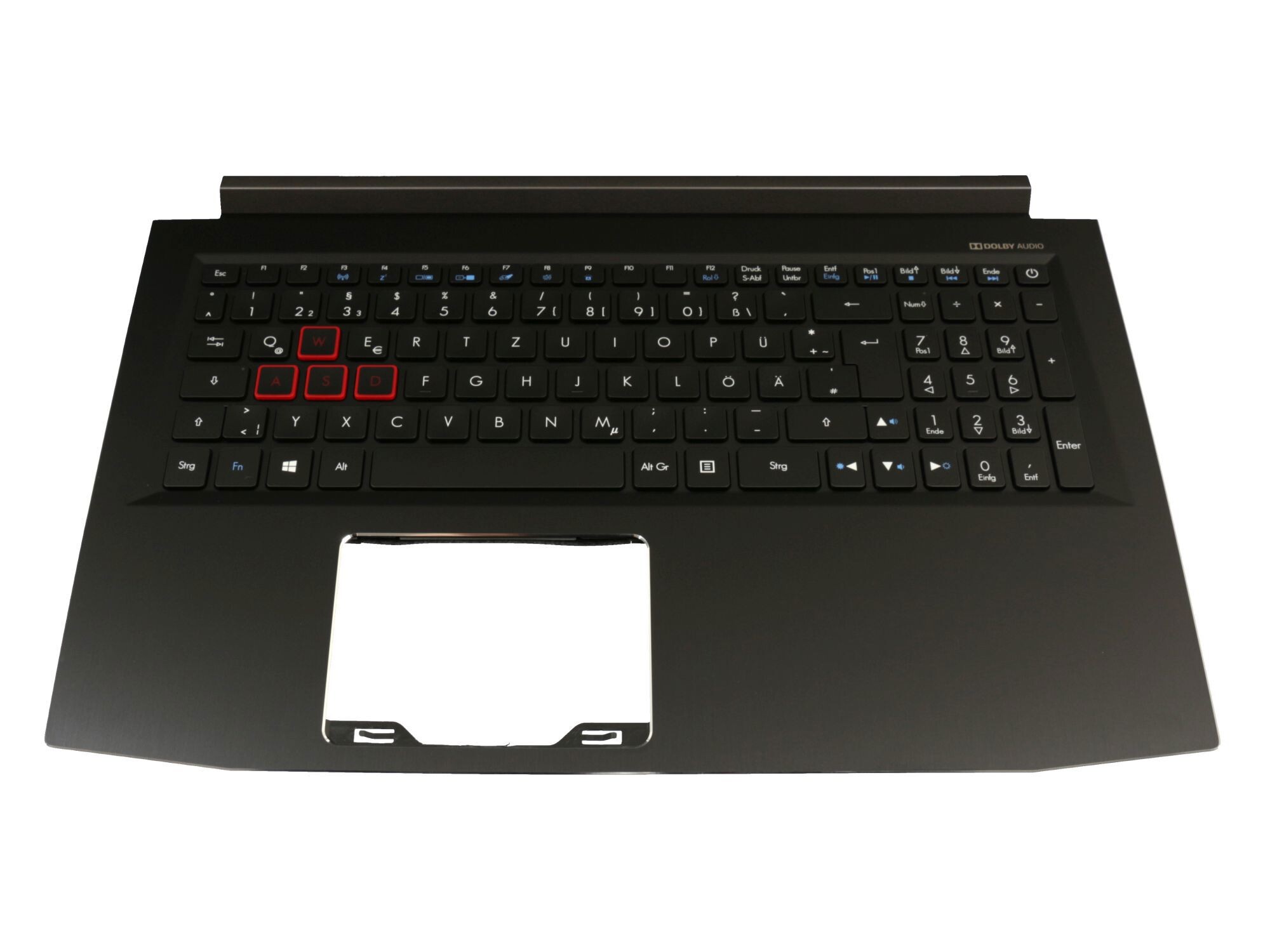 Acer Predator Helios 300 (PH315-51) original Tastatur inkl. Topcase DE (deutsch) schwarz/schwarz mit Backlight