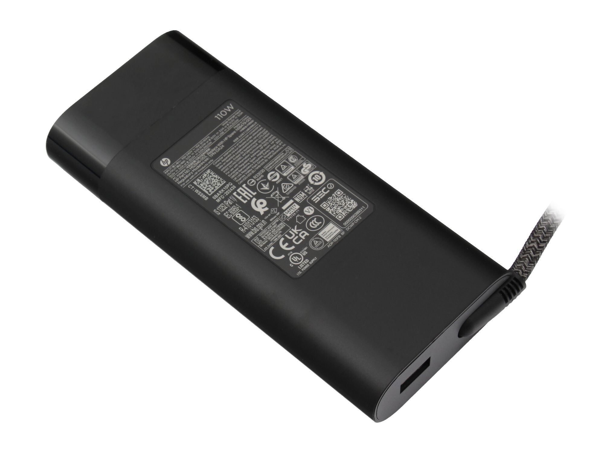 HP EliteBook 1040 G4 original chargeur USB-C 110 watts arrondie + USB-A