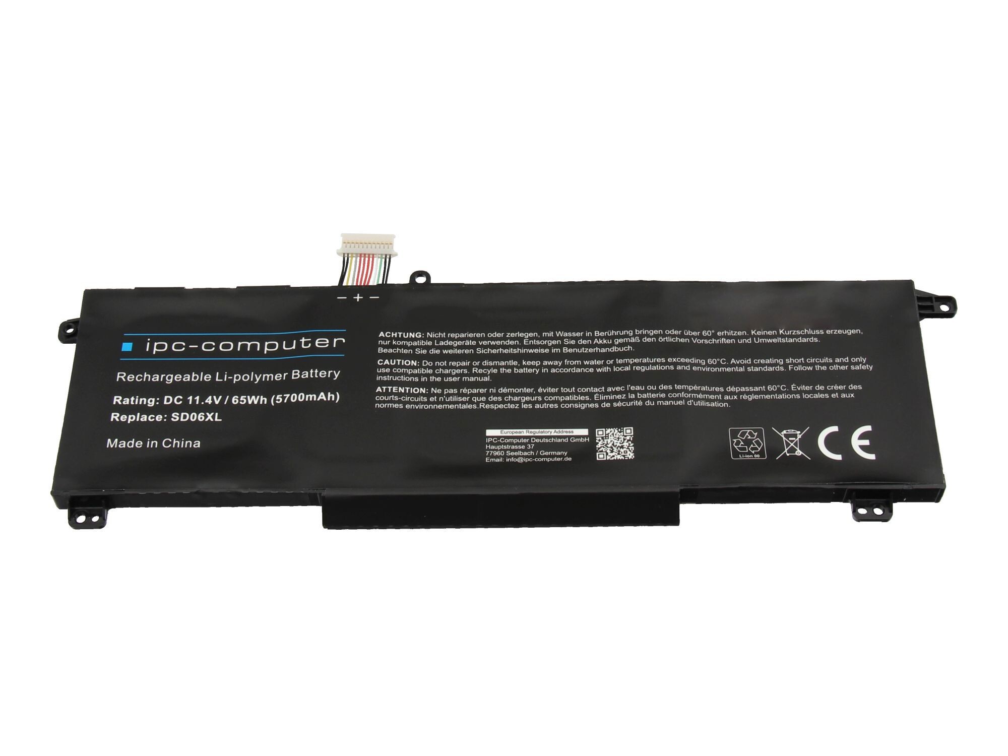 Akku für HP Omen 15-ek0000