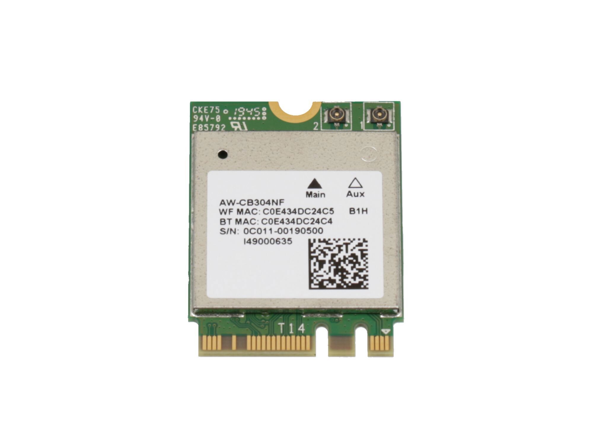 Asus ExpertCenter D5 Tower D500TA original WLAN/Bluetooth Karte