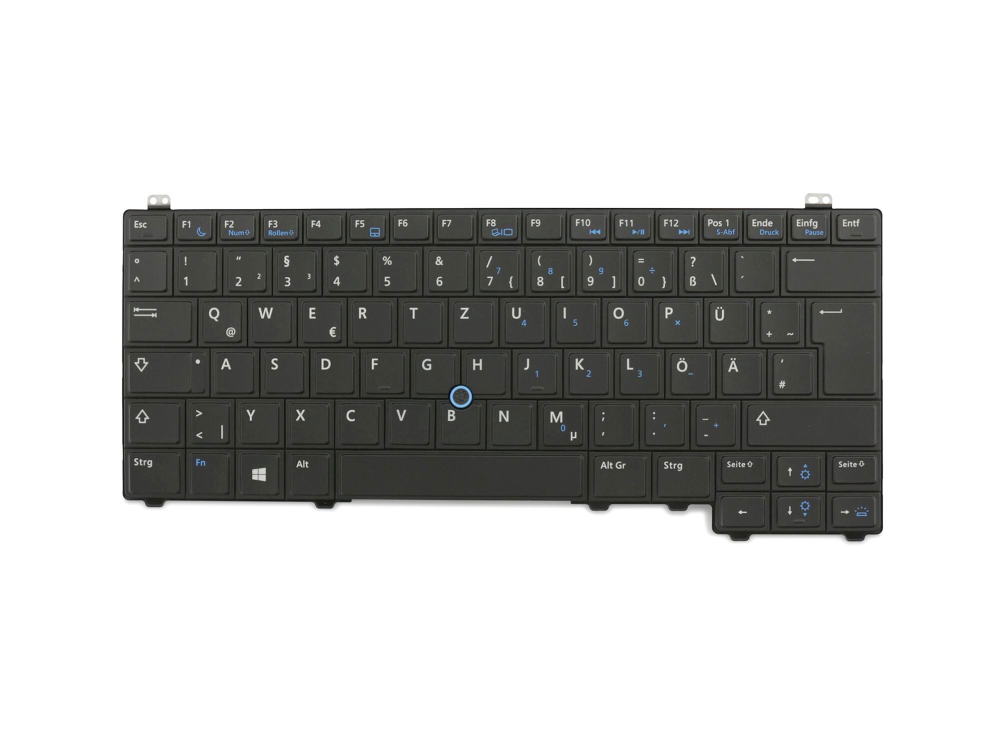 Dell Latitude 14 (E5440) Tastatur DE (deutsch) schwarz mit Backlight und Mouse-Stick