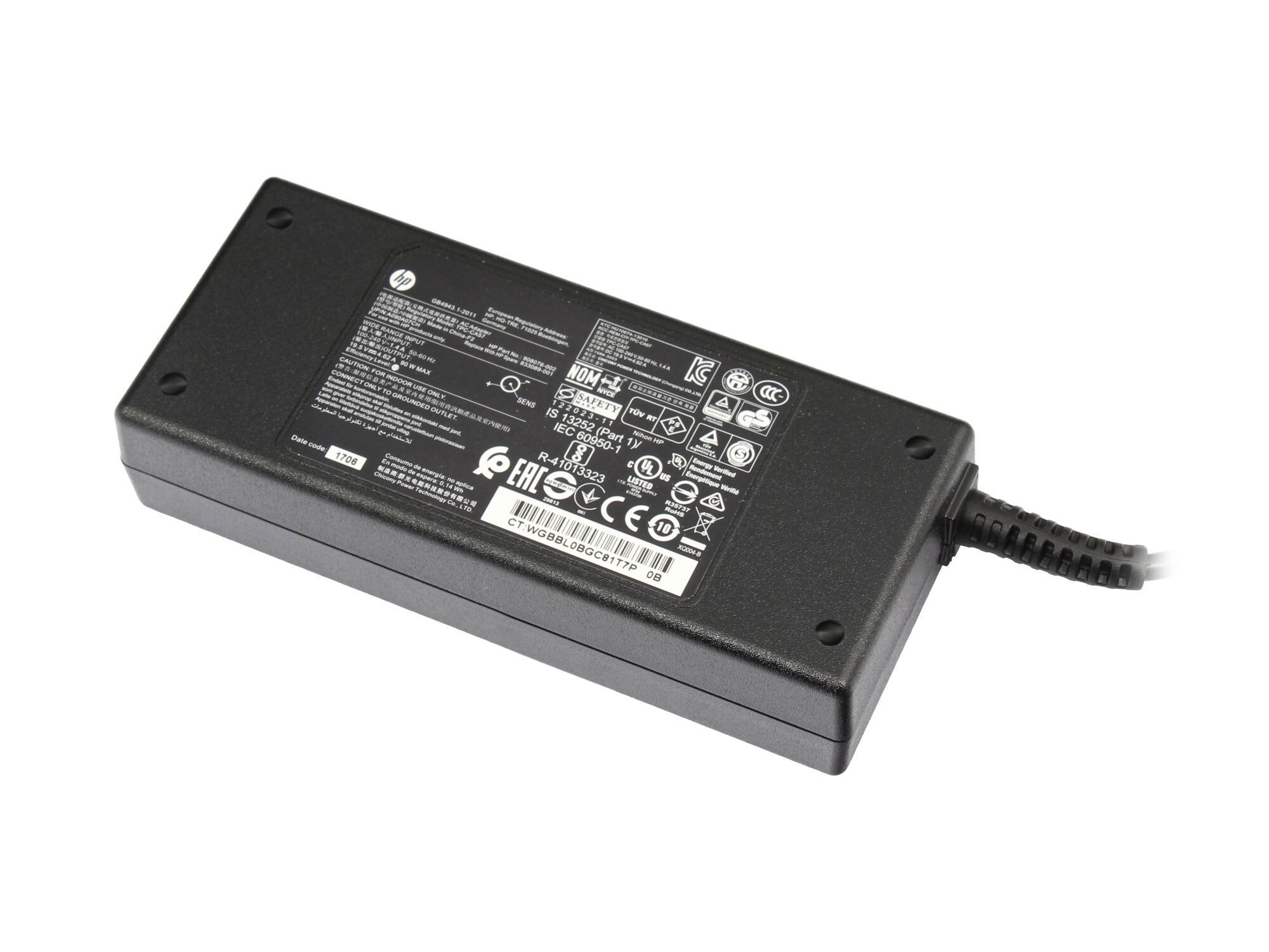 HP Netzteil für ProBook 4530s 90,0 Watt