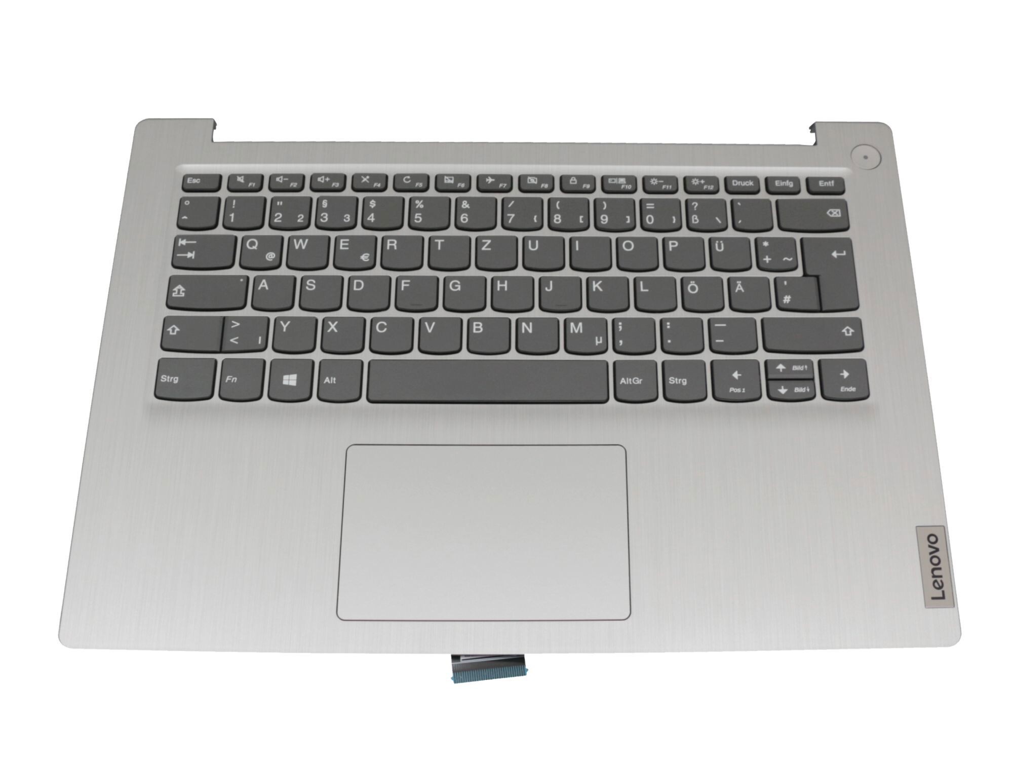 Lenovo IdeaPad 3-14ADA05 (81W0) original Tastatur inkl. Topcase DE (deutsch) grau/silber