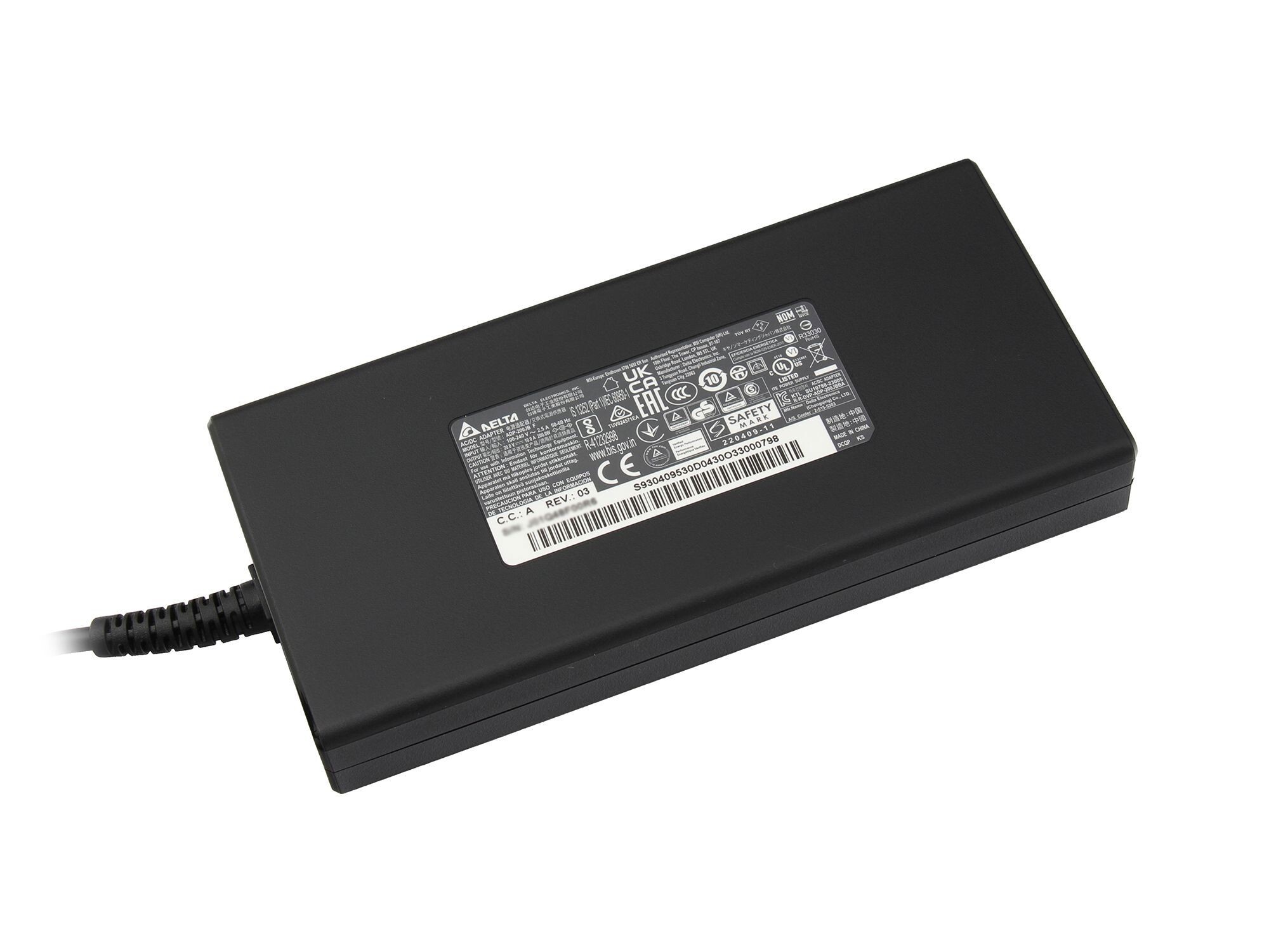 MSI Netzteil für Bravo 15 C7VFK/C7VFKP (MS-158N) 200,0 Watt
