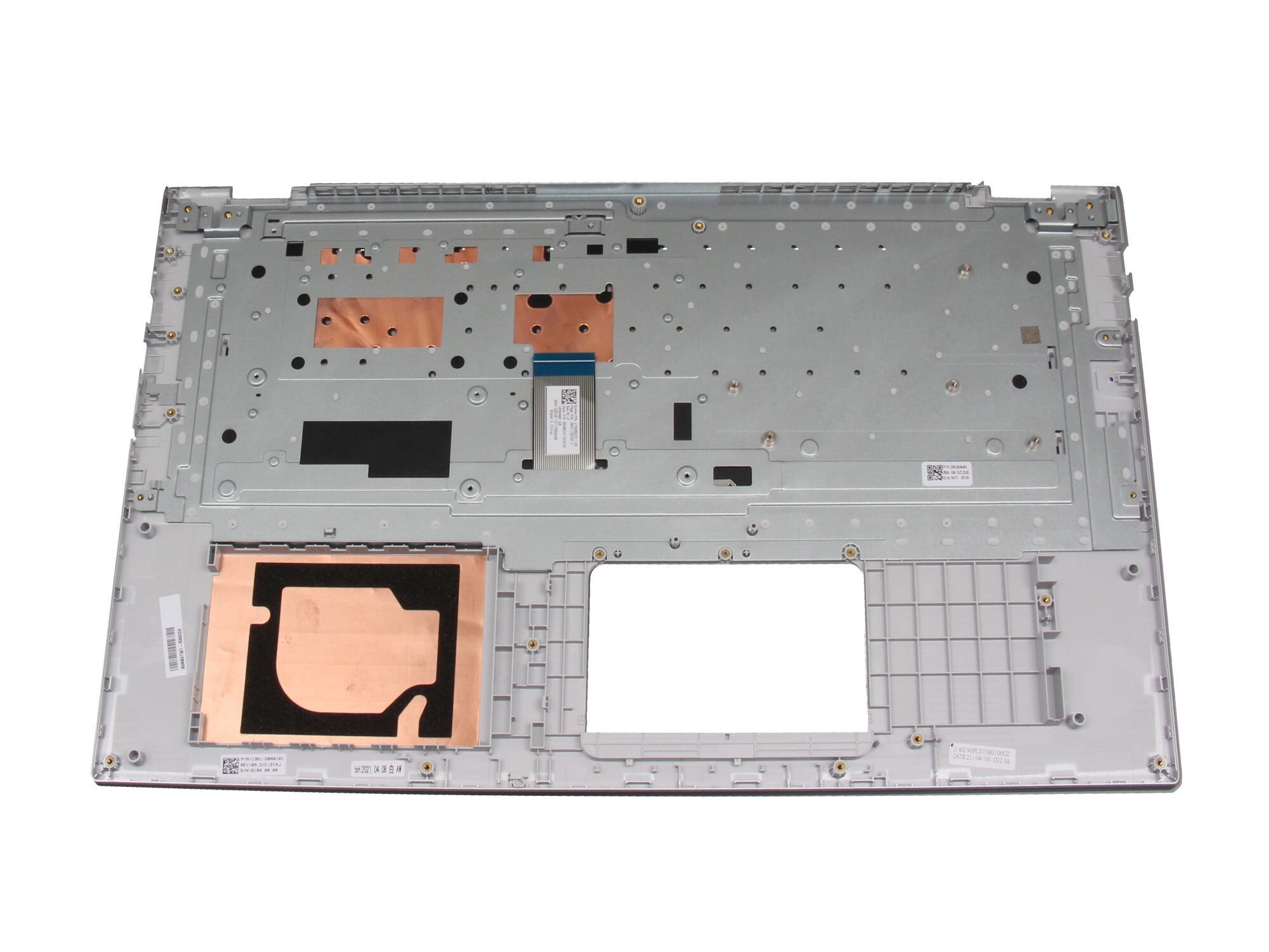 Asus VivoBook 17 S712EA original Tastatur inkl. Topcase DE (deutsch) silber/silber