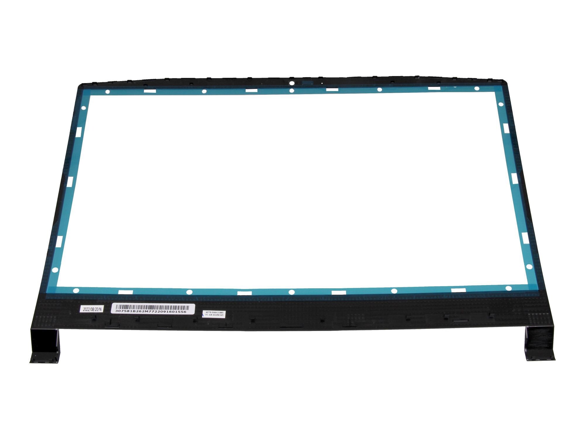 MSI Alpha 15 B5EE/B5EEK (MS-158L) original Displayrahmen 39,6cm (15,6 Zoll) schwarz