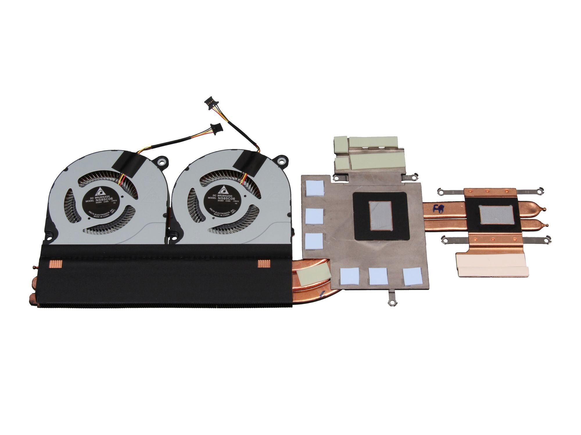 Acer Predator Helios 300 (PH315-51) original  CPU/GPU-Lüfter inkl. Kühler GTX 1060