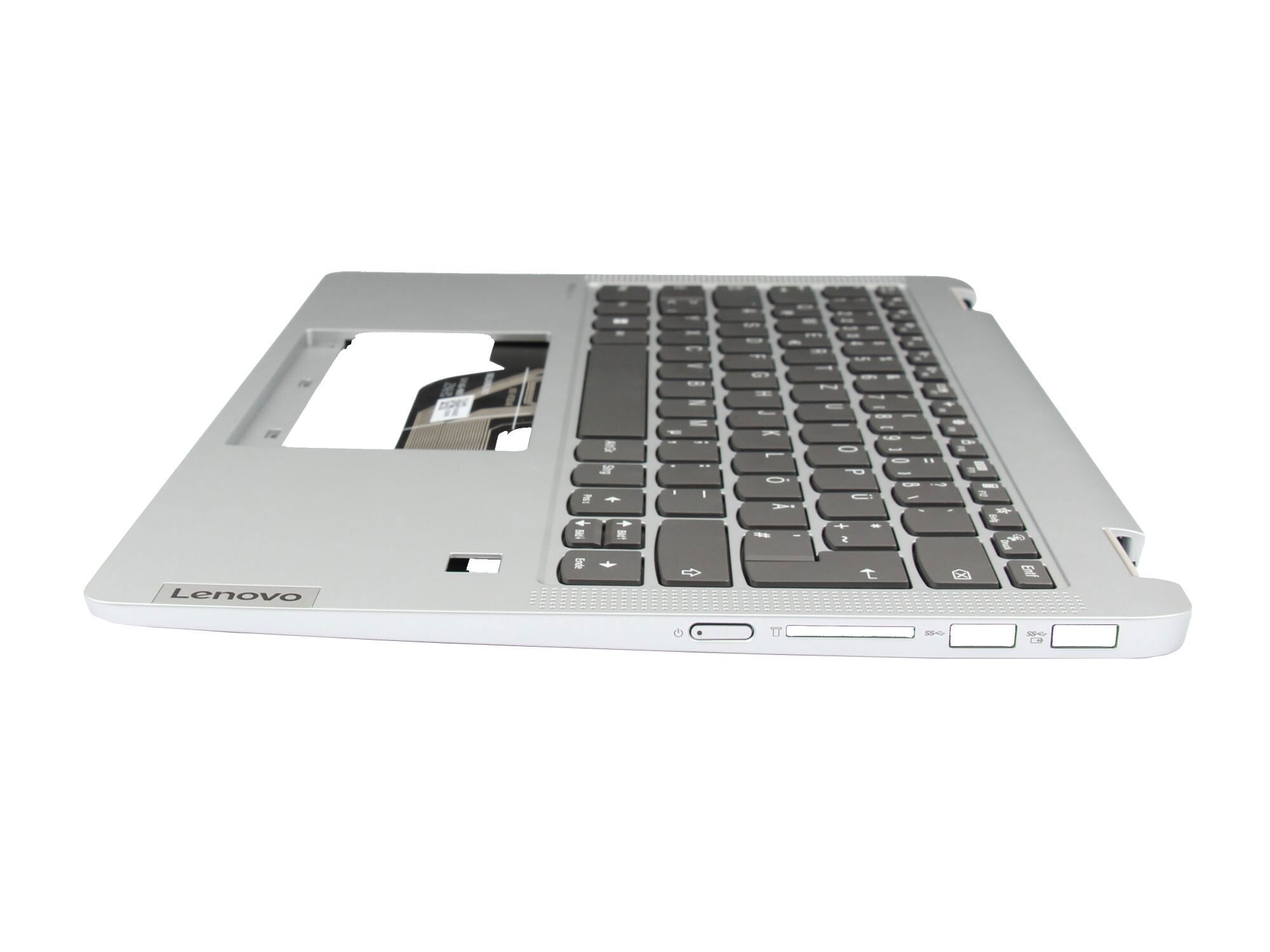 Lenovo IdeaPad Flex 5-14IAU7 (82R7/82TA) original Tastatur inkl. Topcase DE (deutsch) schwarz/grau