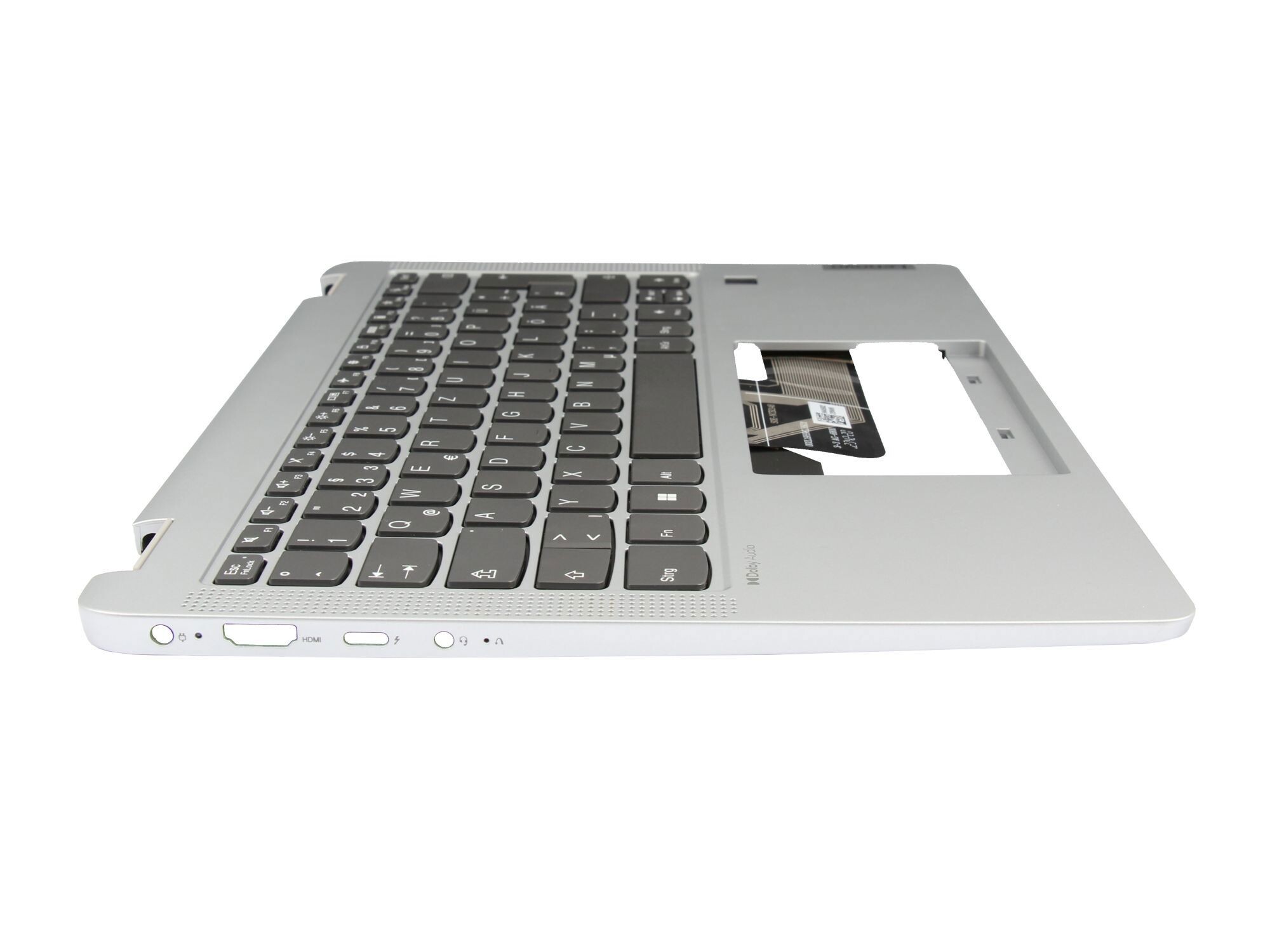 Lenovo IdeaPad Flex 5-14IAU7 (82R7/82TA) original Tastatur inkl. Topcase DE (deutsch) schwarz/grau