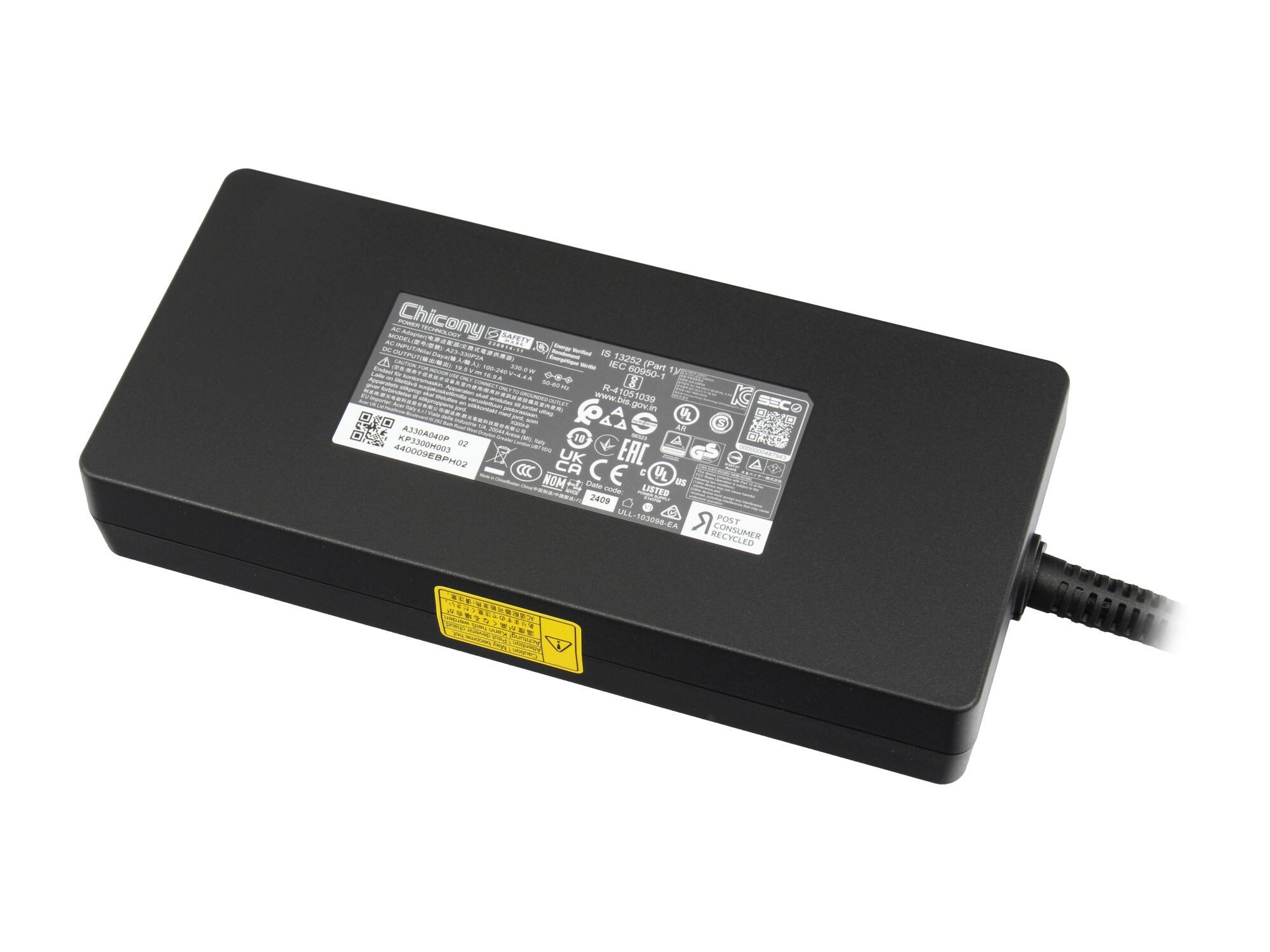 Acer Netzteil für Predator Helios 300 (PH315-55) 330,0 Watt