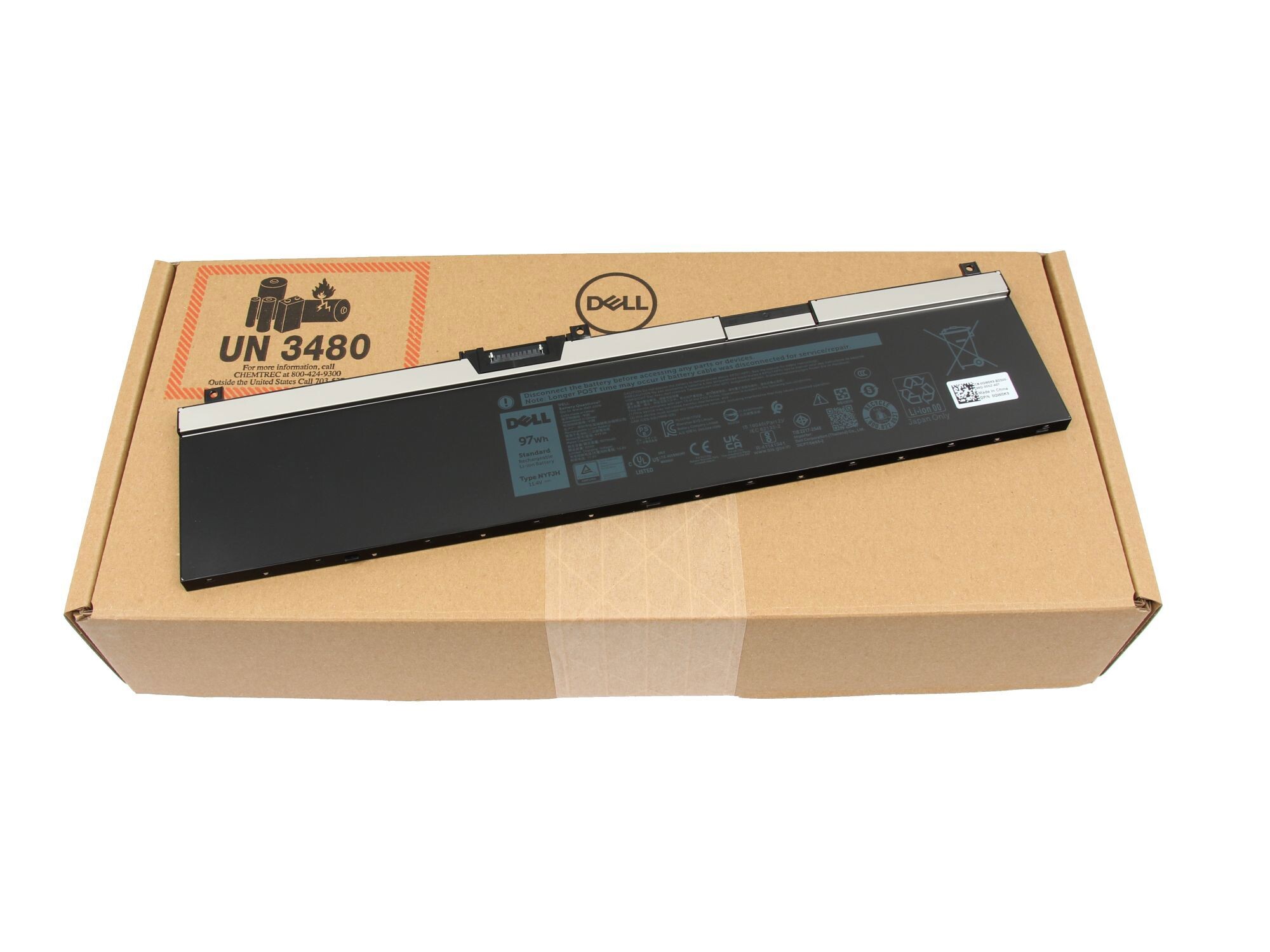 Dell Precision 17 (7740) original Batterie 97Wh (11.4V)