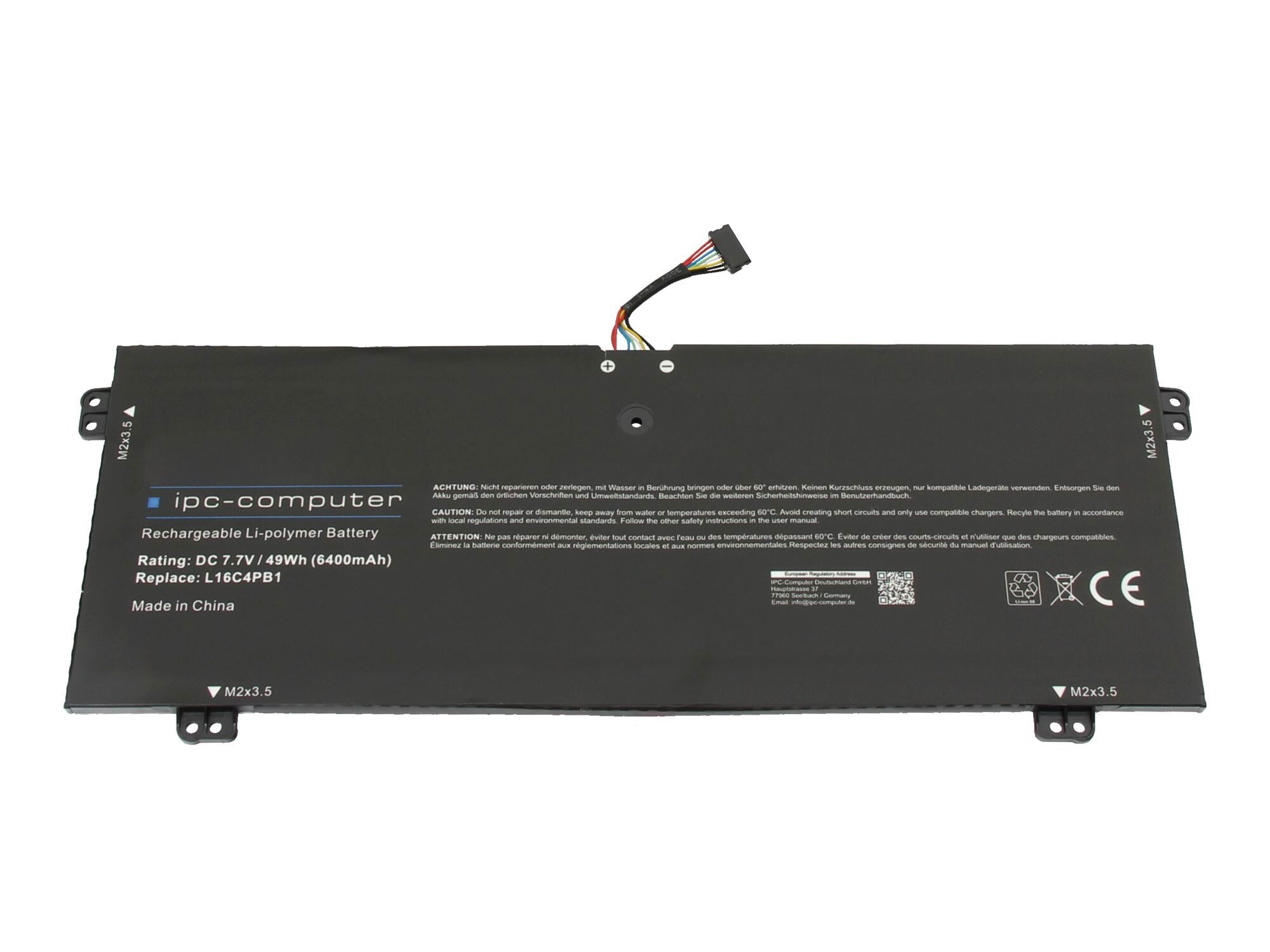 Akku für Lenovo Yoga 730-13IKB (81CT)