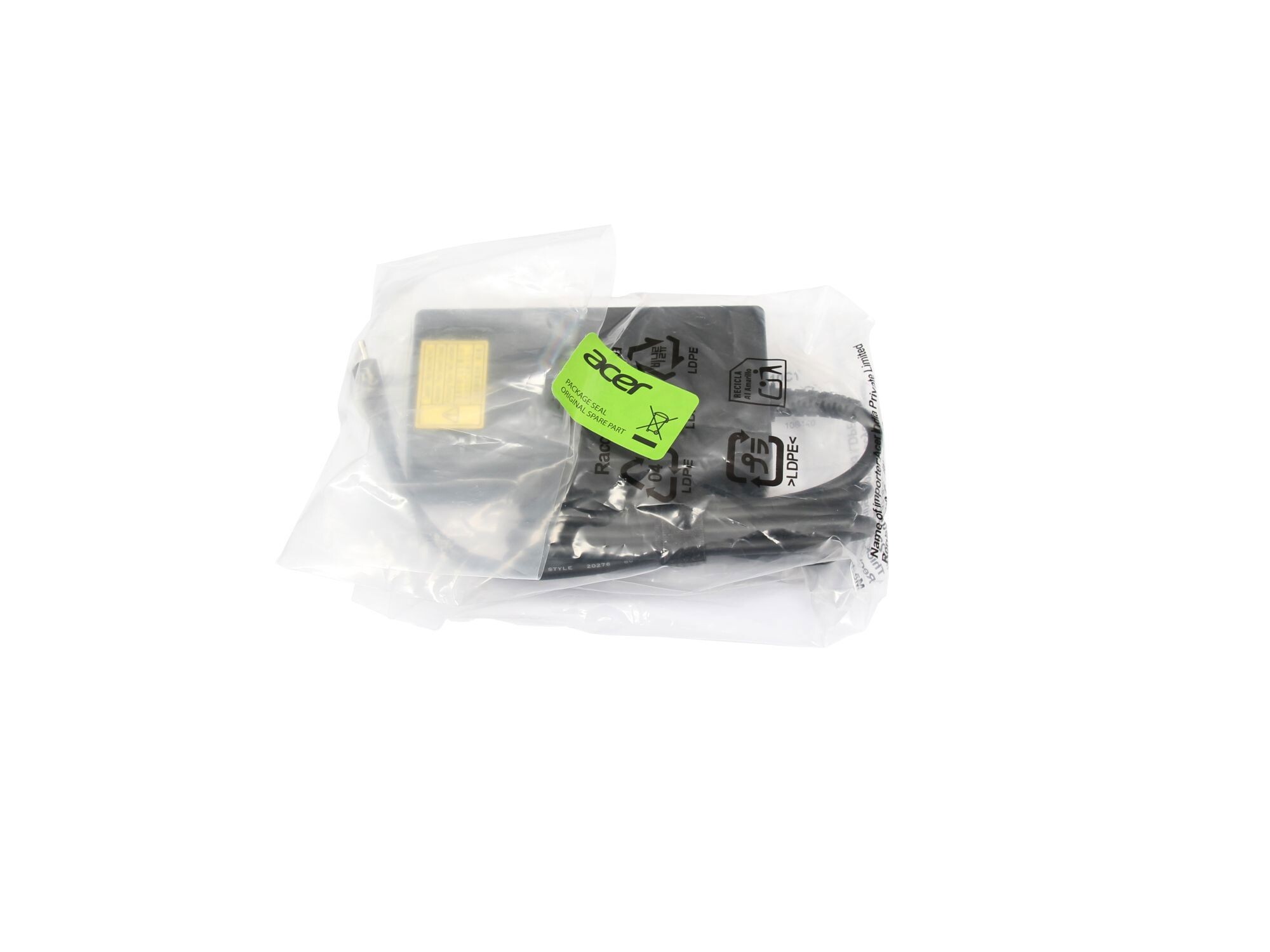 Acer TravelMate P2 (TMP216-51-G2) original chargeur USB-C 100 watts bordé