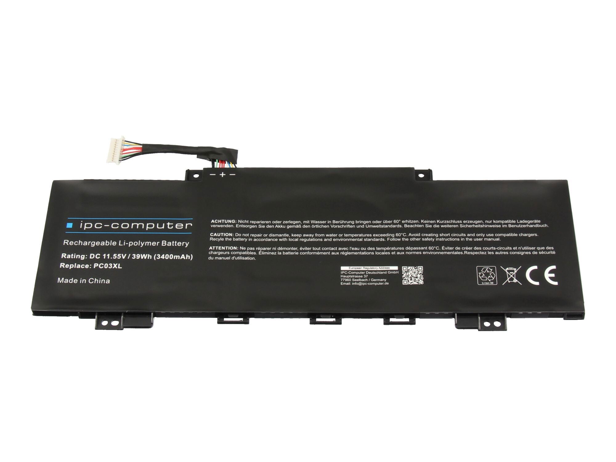 Akku für HP Pavilion x360 Convertible 14-dy0000