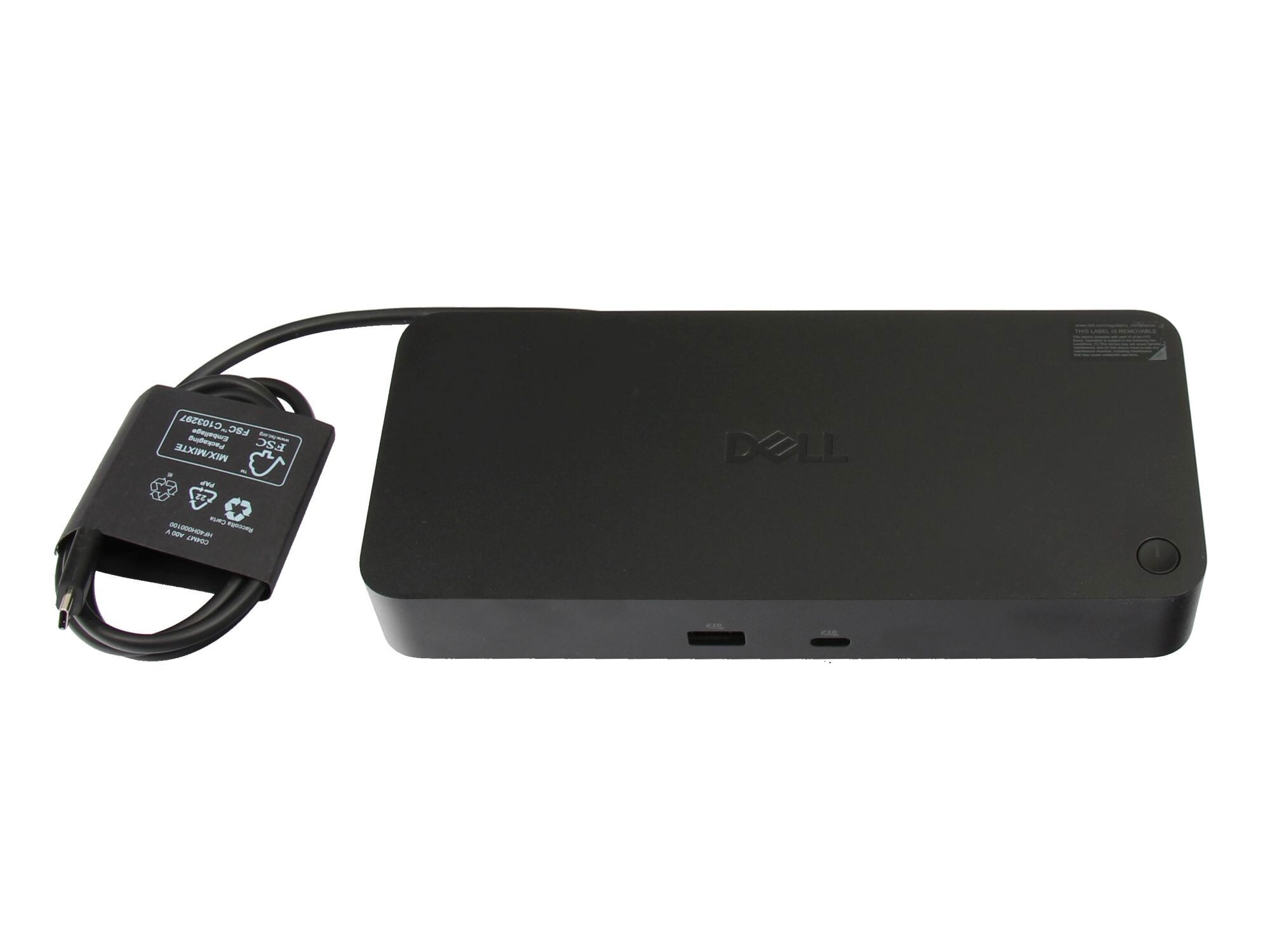 DELL-WD25Z Dell Pro Dock WD25Z USB-C 3 Port Replikator inkl. 180W Netzteil