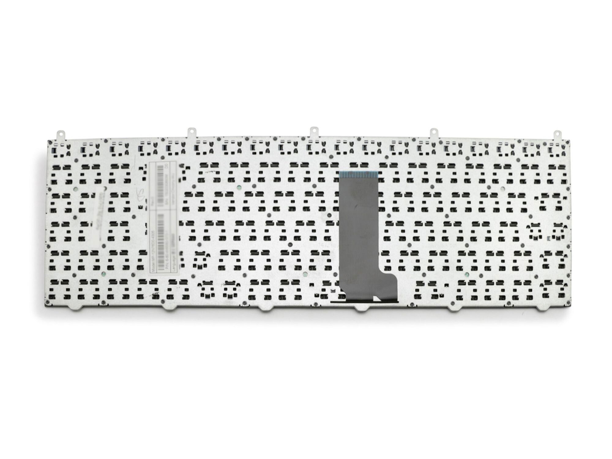 Clevo 6-80-W65S0-070-1 Original Tastatur DE (deutsch) schwarz/schwarz matt