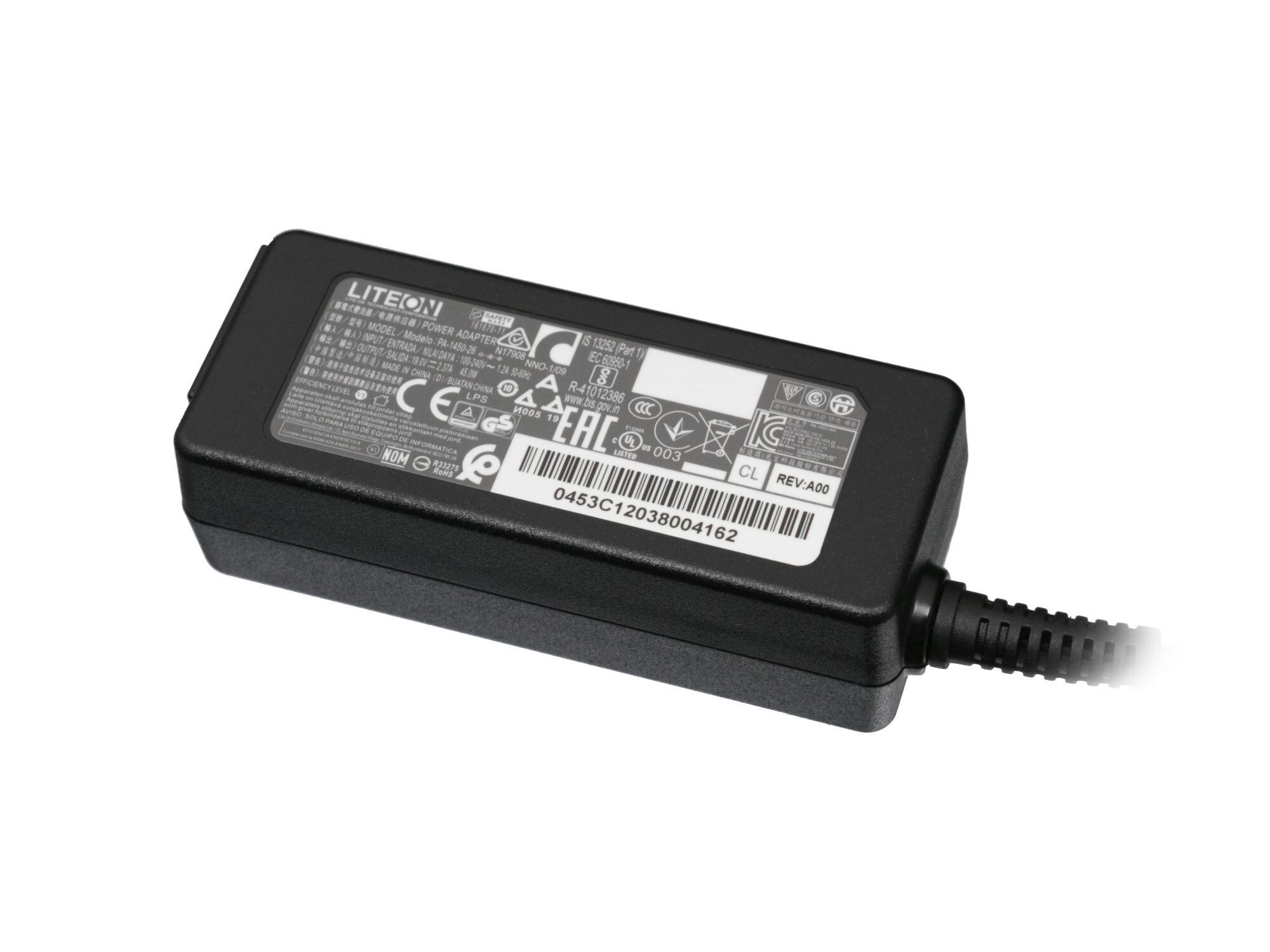 Clevo chargeur 45 watts pour Asus 900HD-1A
