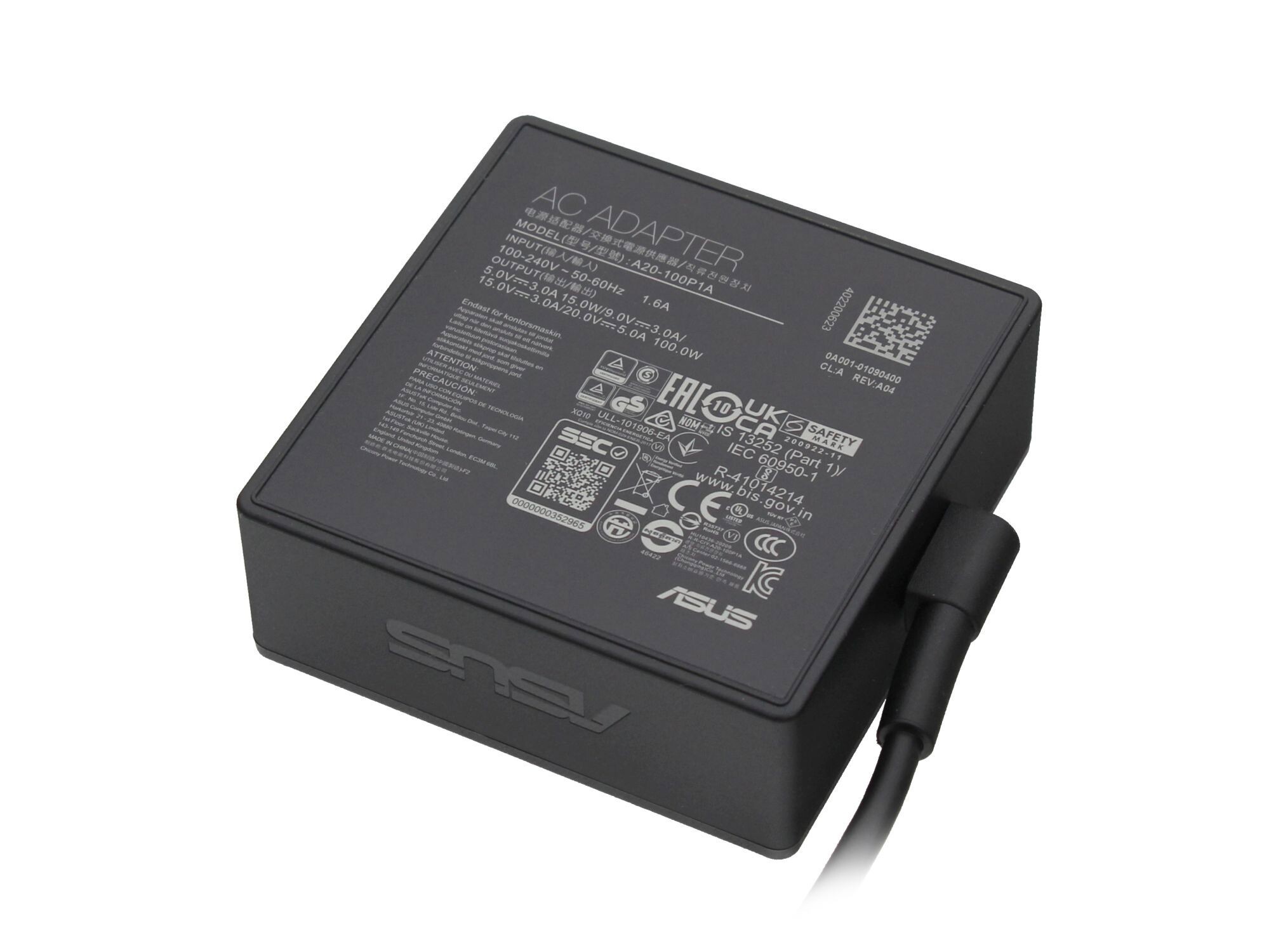 Asus USB-C Netzteil für ROG Strix Scar G15 G533ZW 100,0 Watt