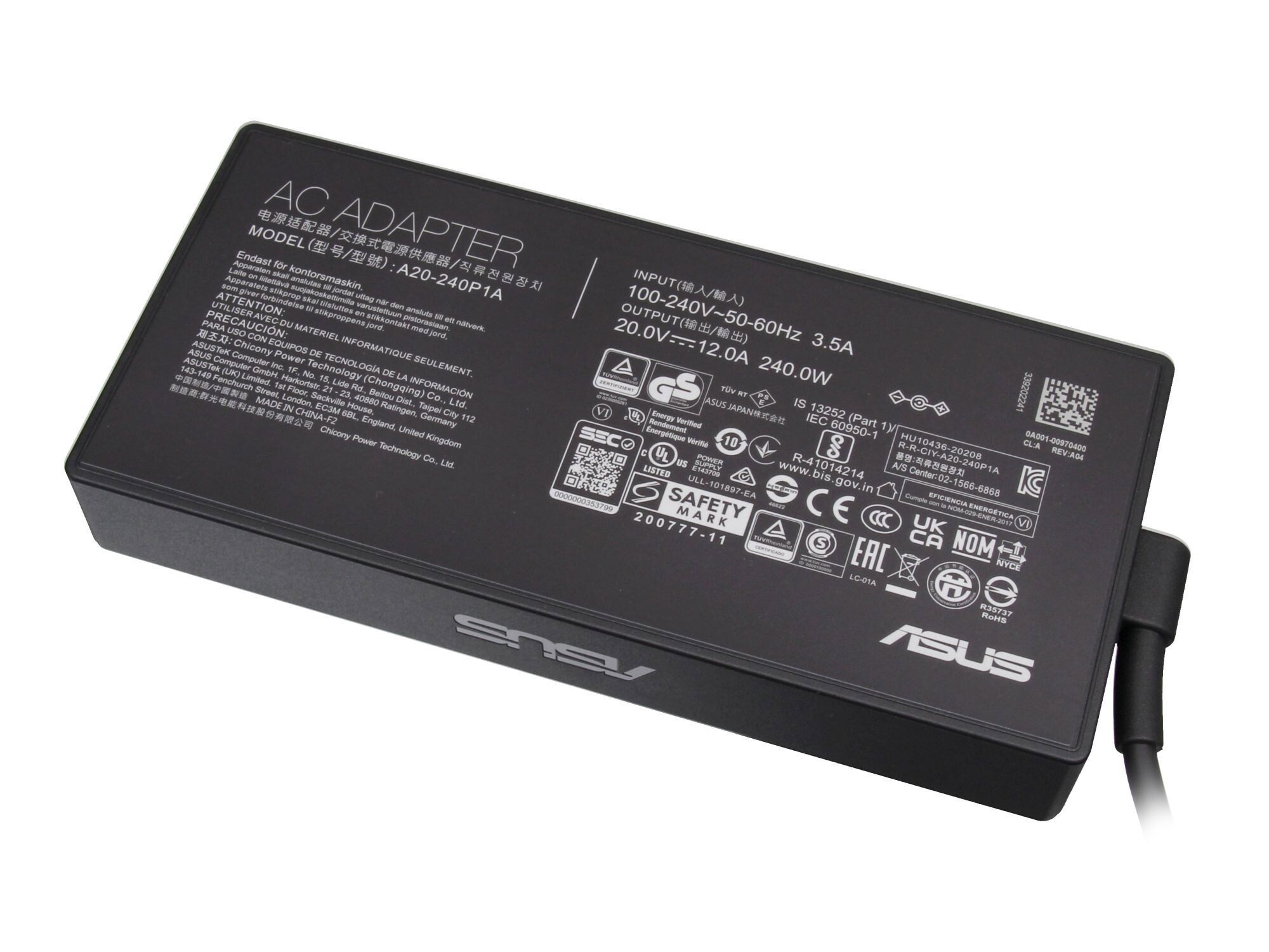 Asus Netzteil für GU603ZE 240,0 Watt