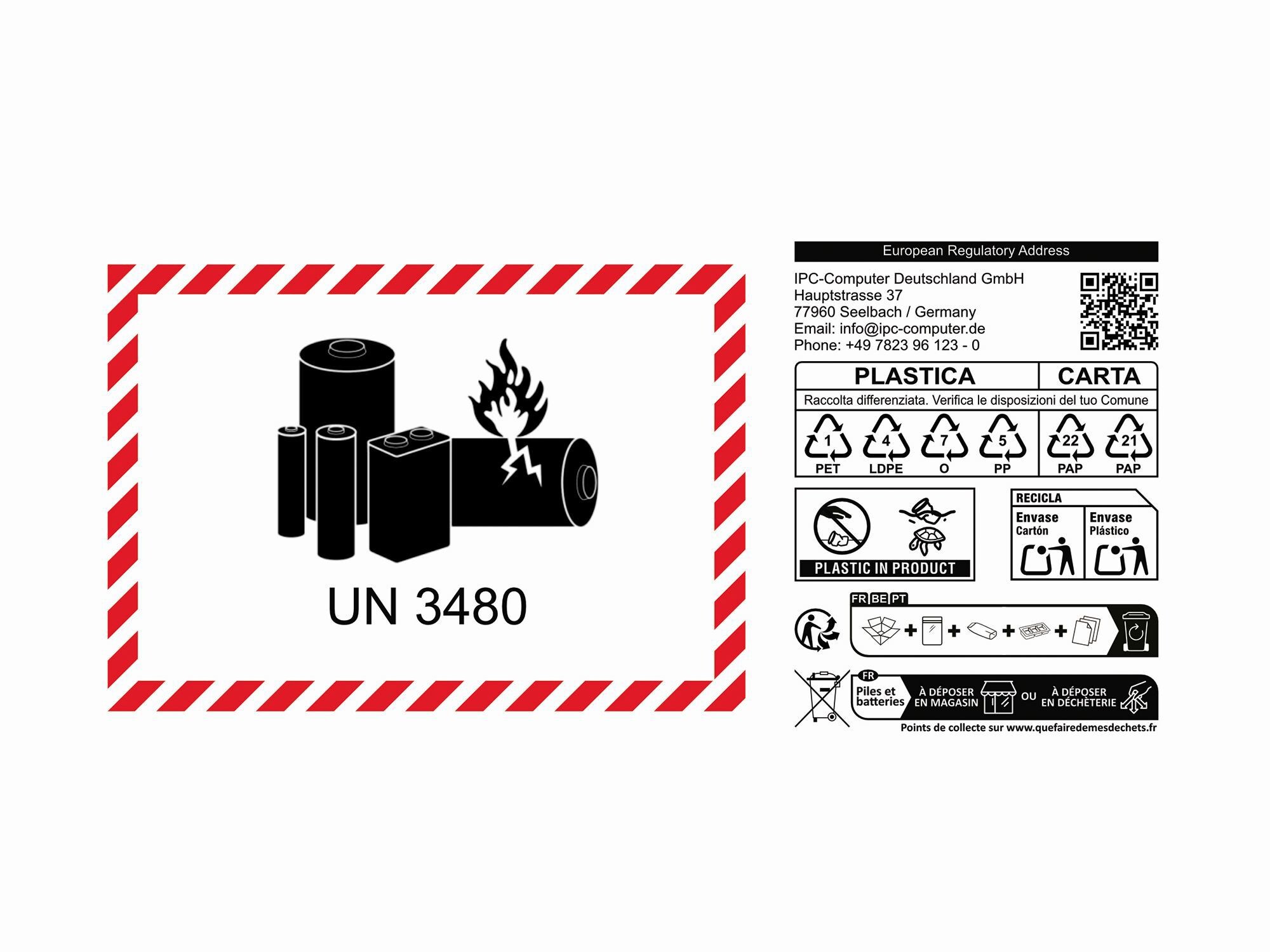 IPC-Computer Batterie 49,09Wh Nouveau compatible pour Asus TP3402VAB