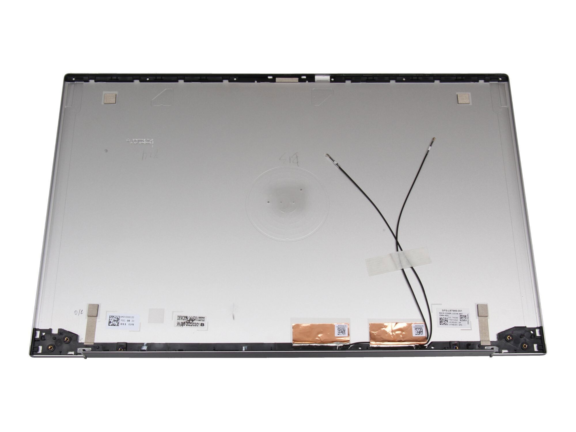 HP L87946-001 Original Displaydeckel 43,9cm (17,3 Zoll) silber - Bild 2 von 2