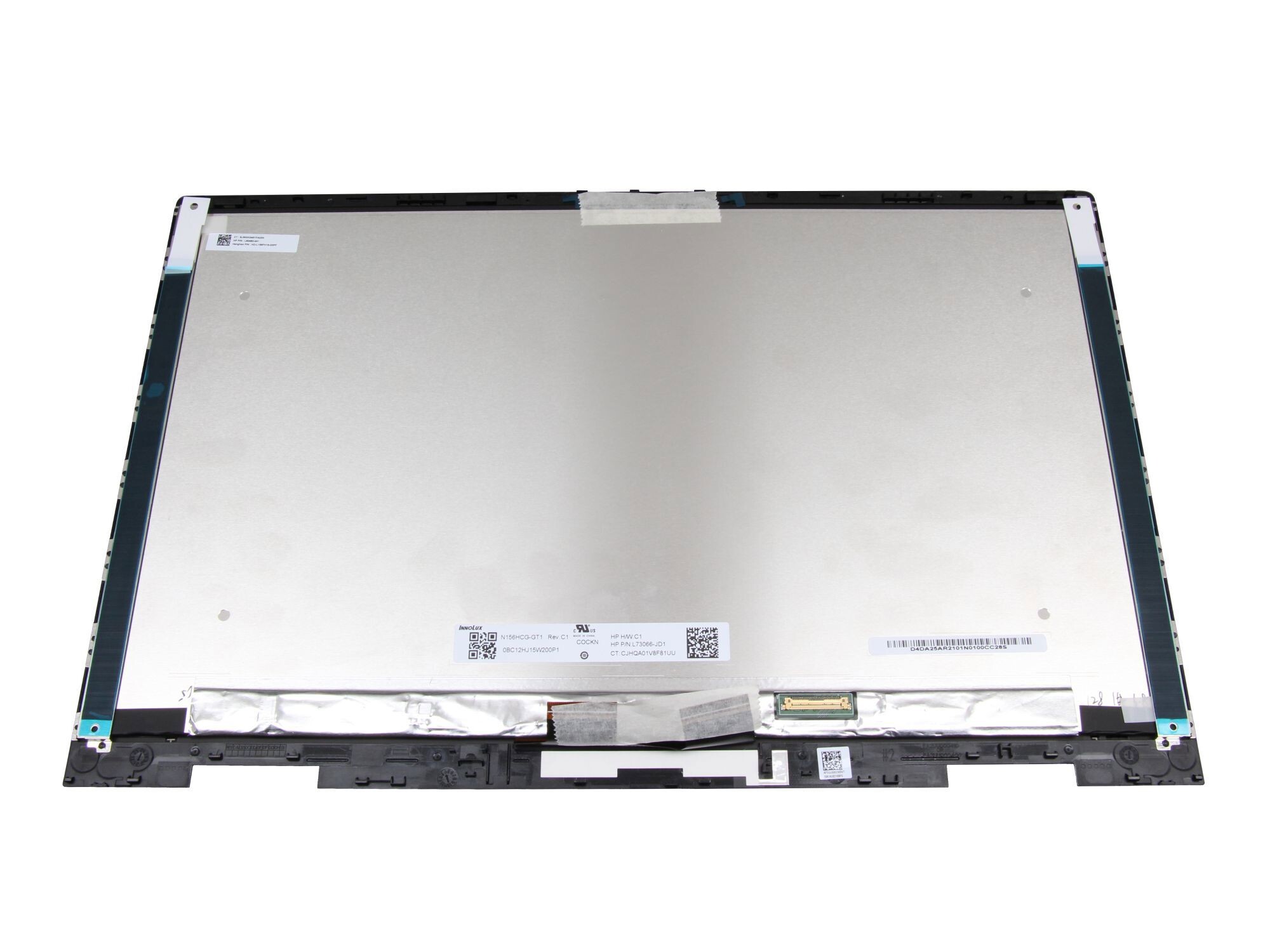 HP Envy x360 15t-ed000 CTO original Touch-Displayeinheit 15,6 Zoll (FHD 1920x1080) silber / schwarz