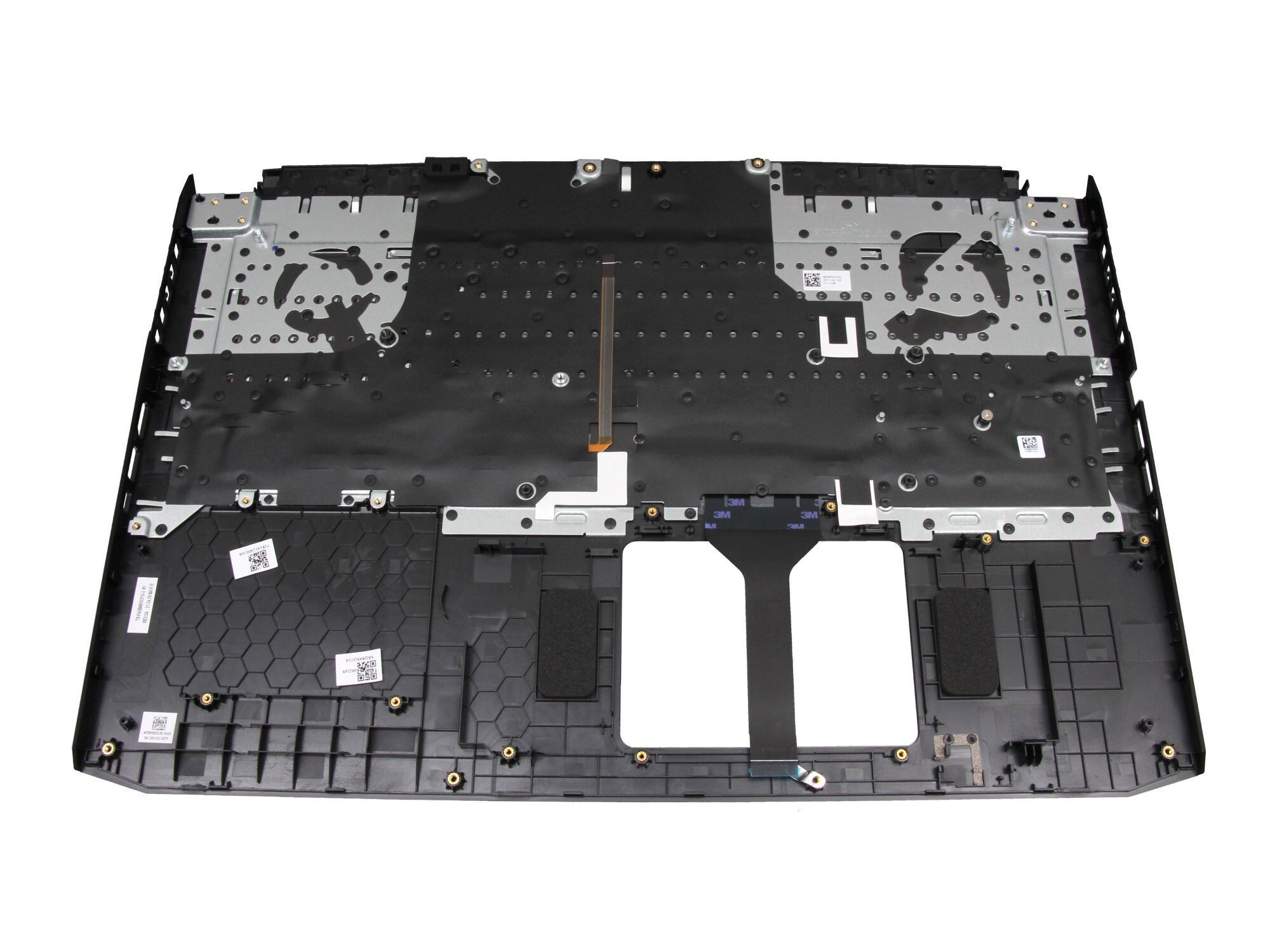 Acer 6B.QBKN2.014 Original Tastatur inkl. Topcase DE (deutsch) schwarz/rot/schwarz mit Backlight