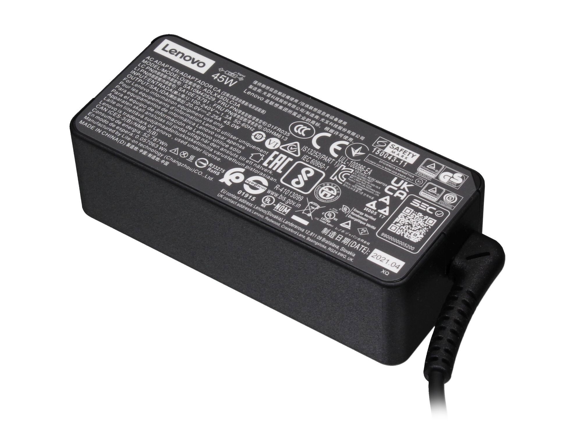 Lenovo Netzteil für G400s (80AC) 45,0 Watt