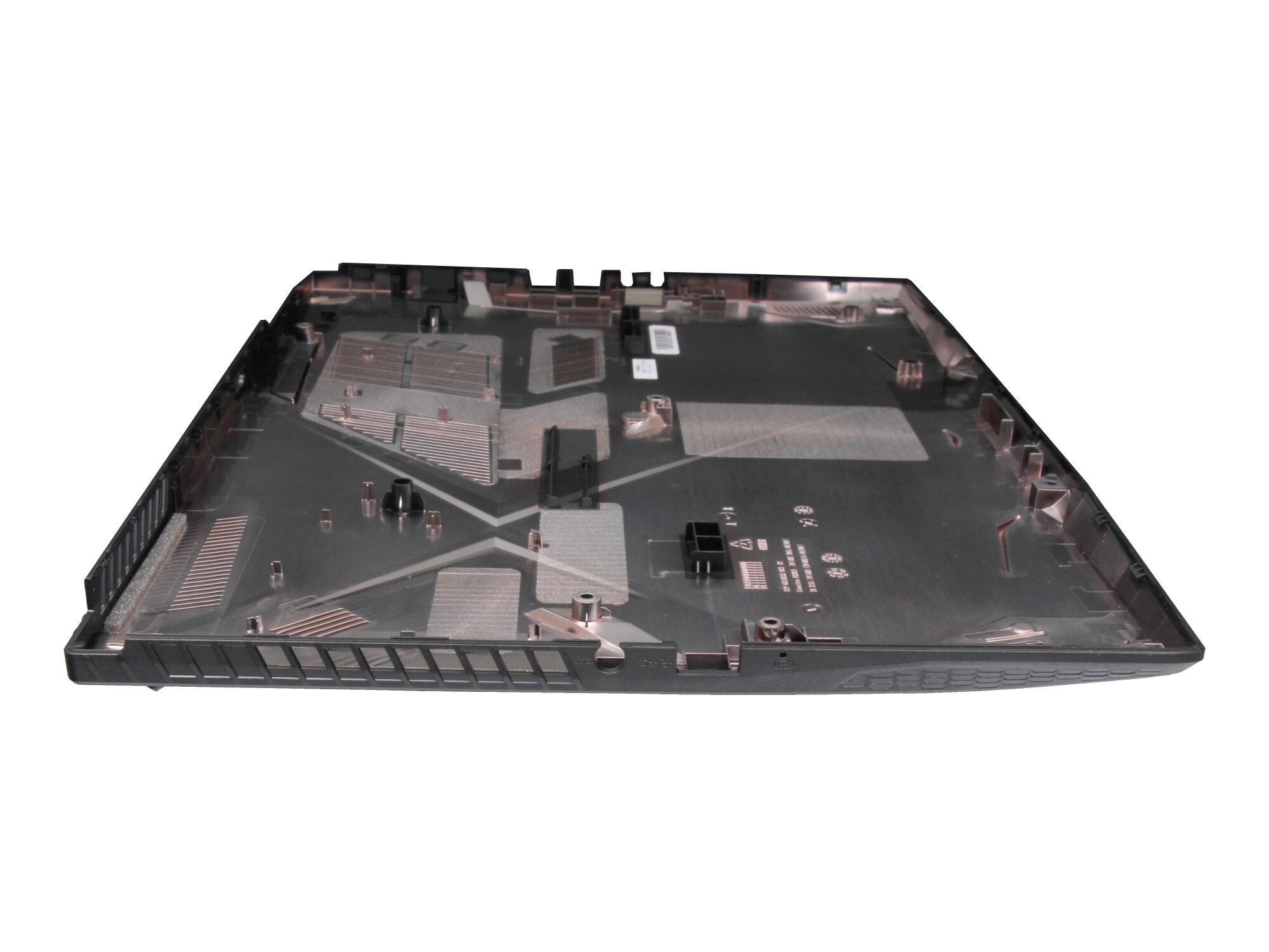 MSI GF63 Thin 11UC (MS-16R6) original Gehäuse Unterseite schwarz - Bild 2 von 4