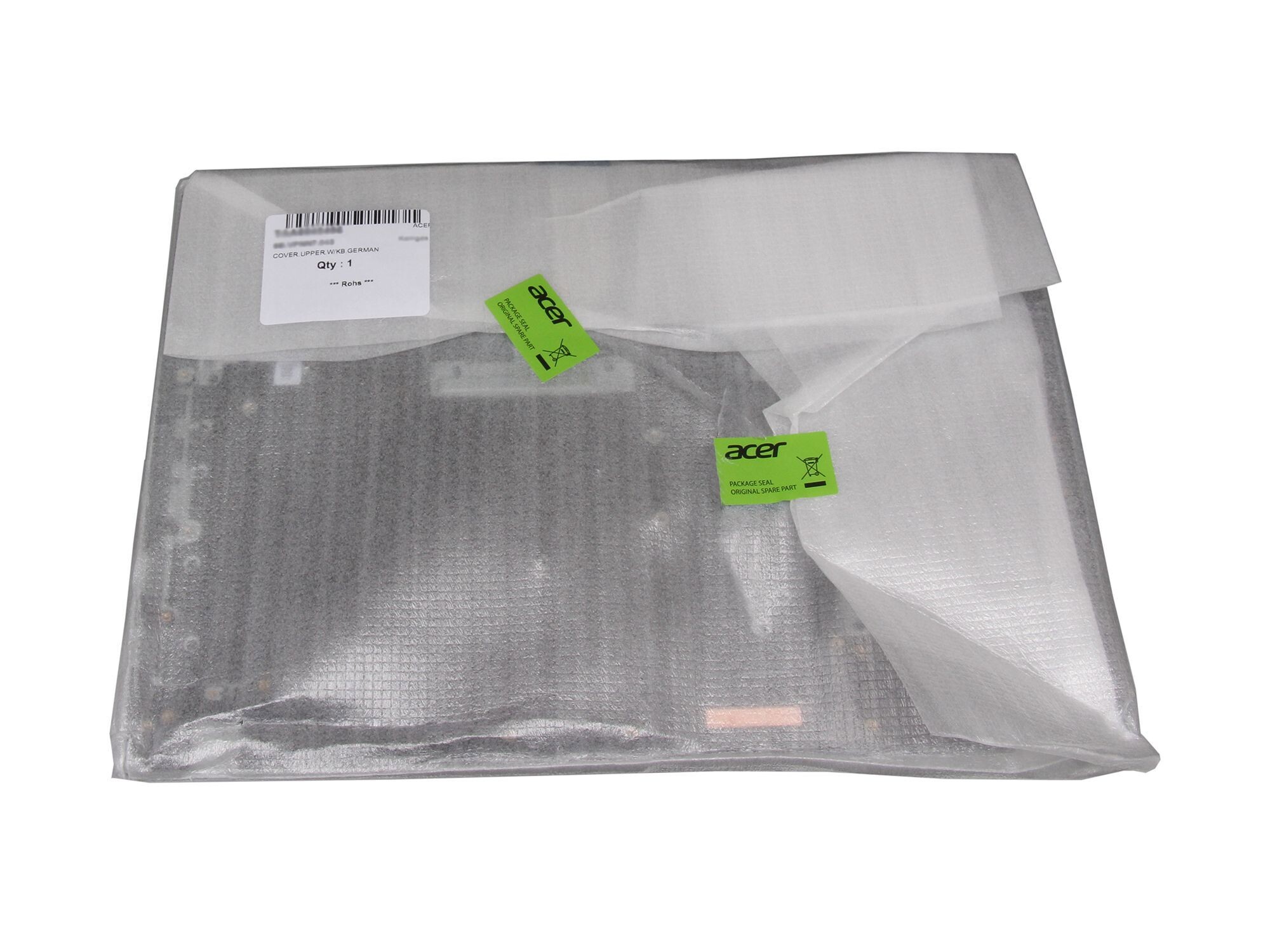 Acer 6B.VPNN7.043 Original Tastatur inkl. Topcase DE (deutsch) schwarz/schwarz