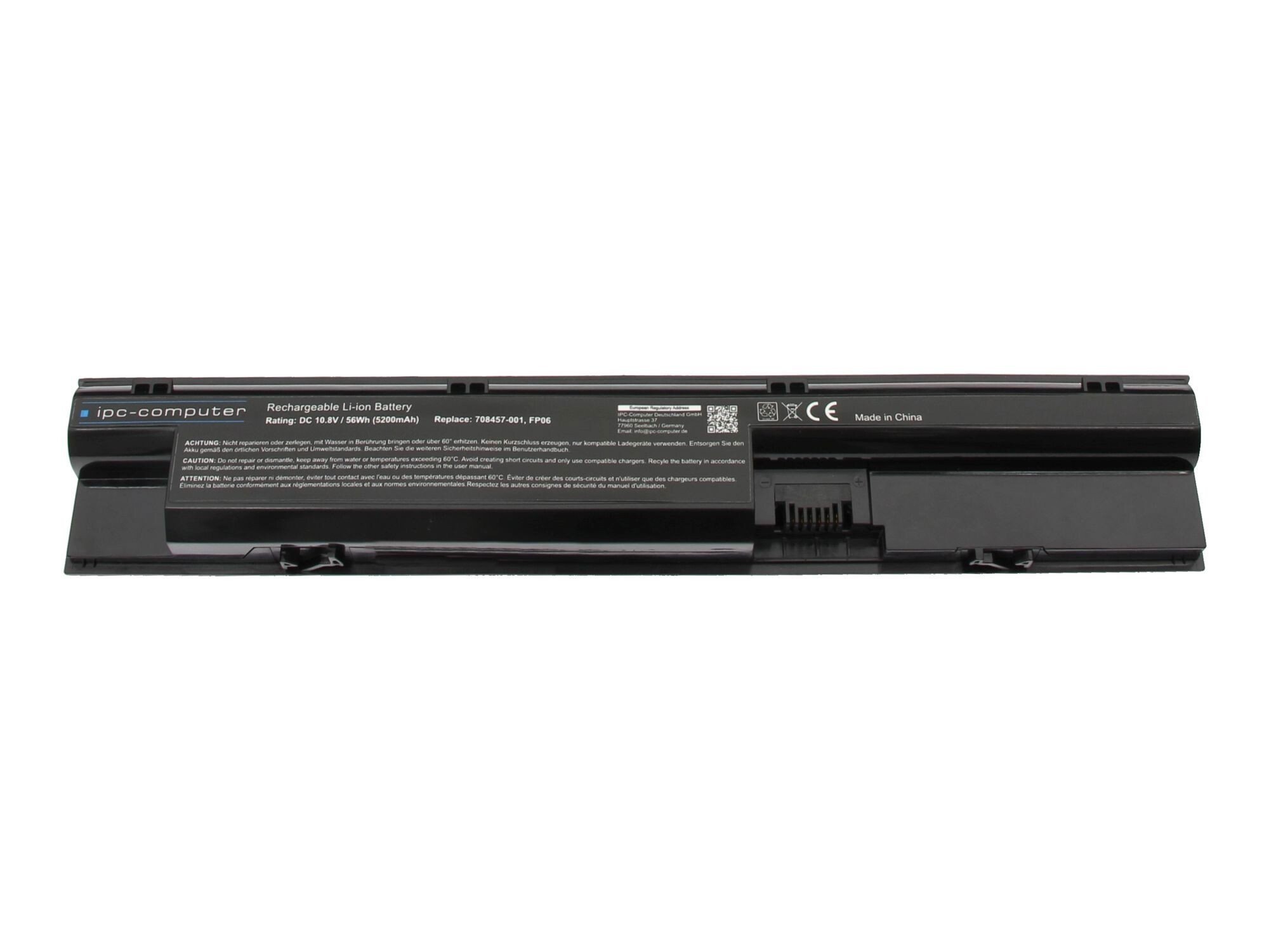 IPC-Computer Batterie 56Wh compatible pour HP ProBook 455 G8