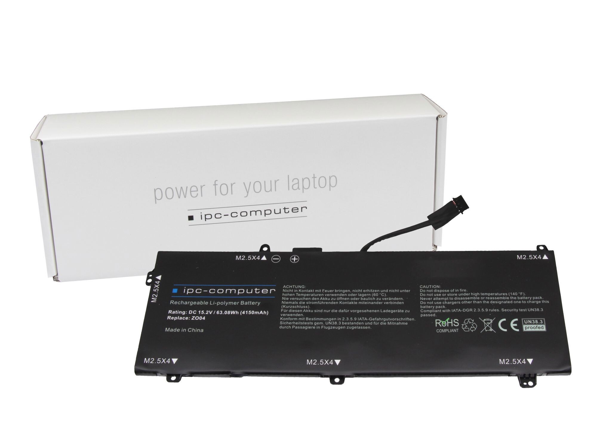 ZL04 Akku 63,08Wh für HP