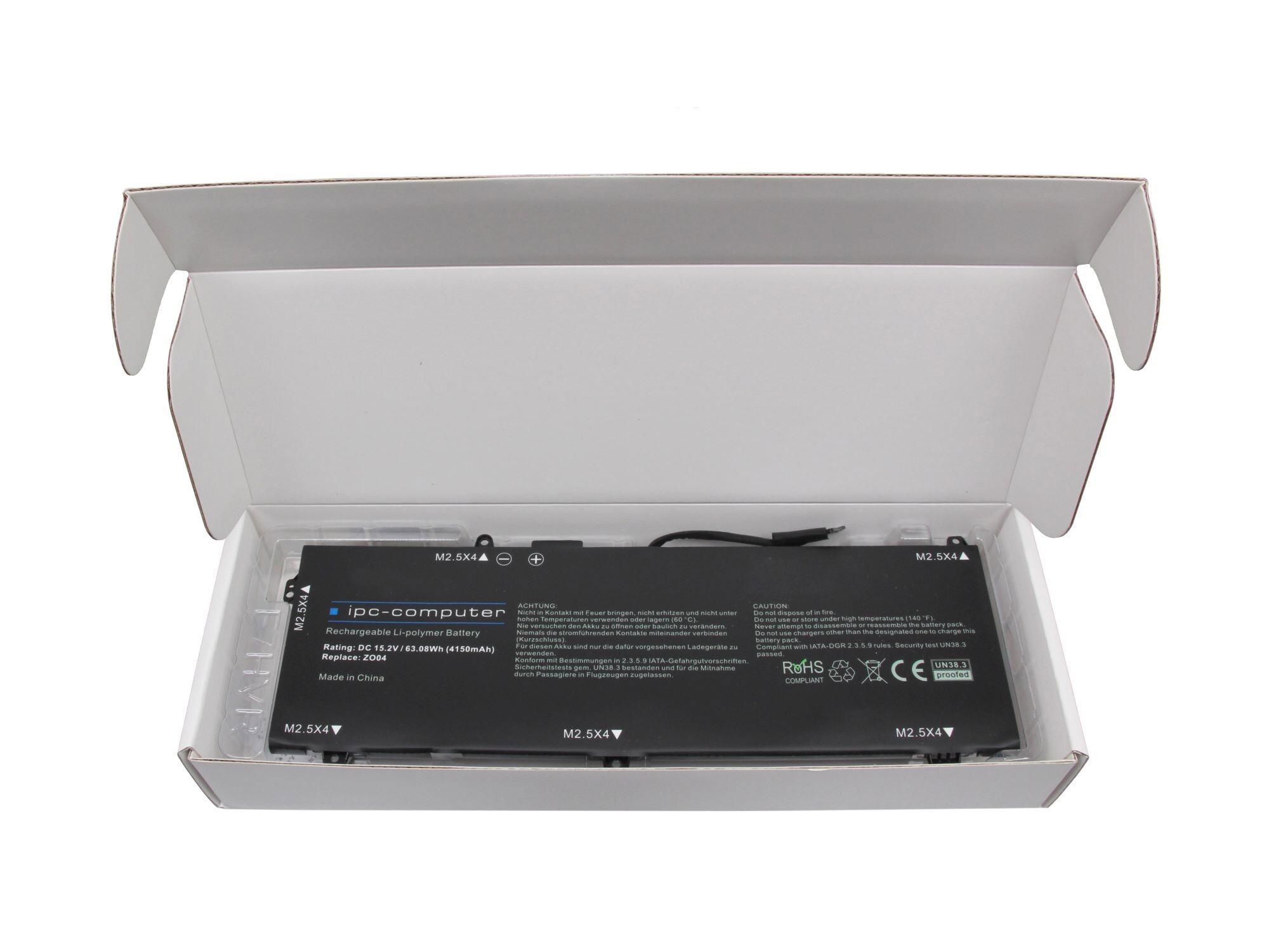 ZL04 Akku 63,08Wh für HP