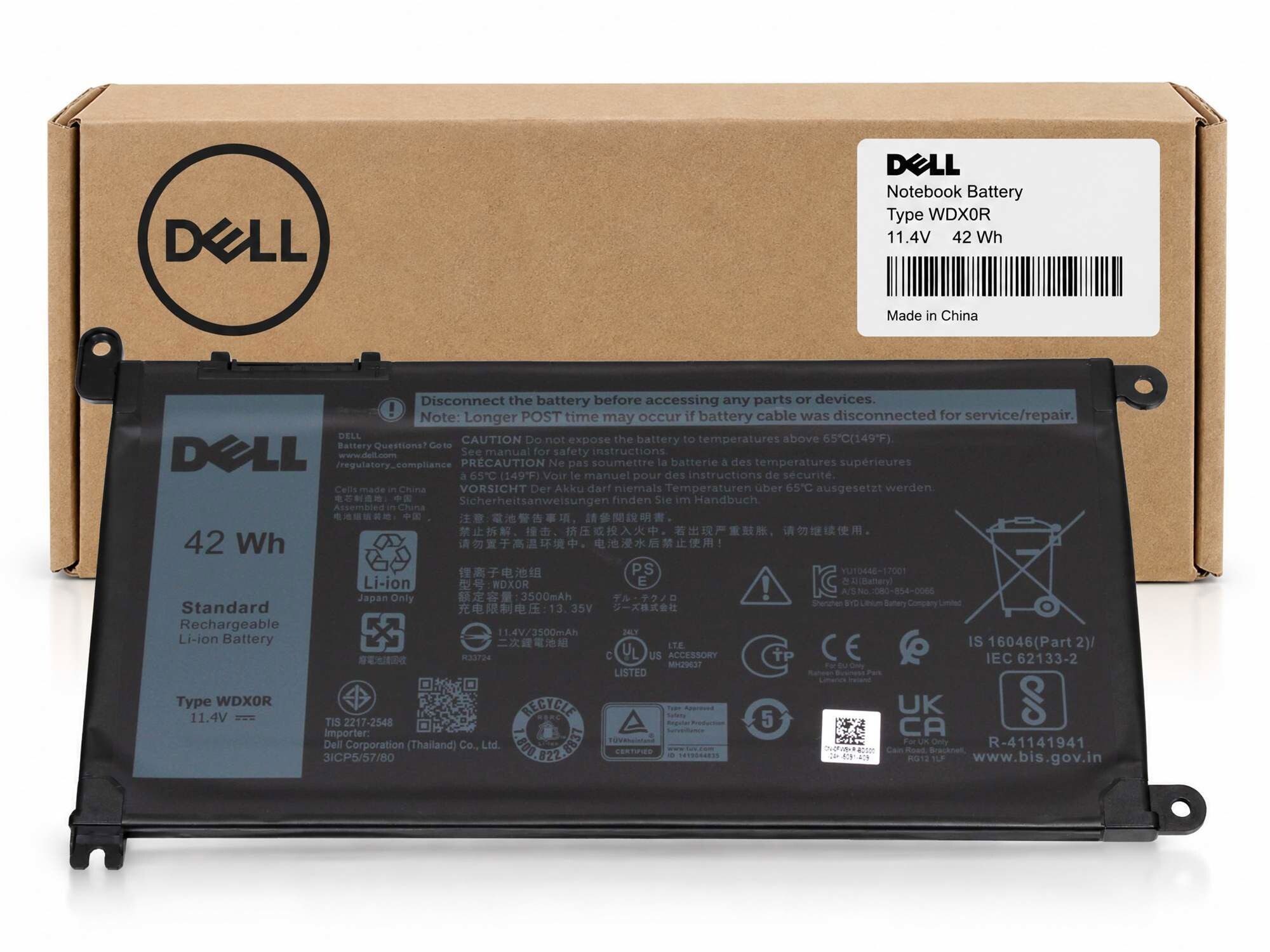 Dell Akku für Latitude 14 (3490) 42Wh (1,5cm Variante)