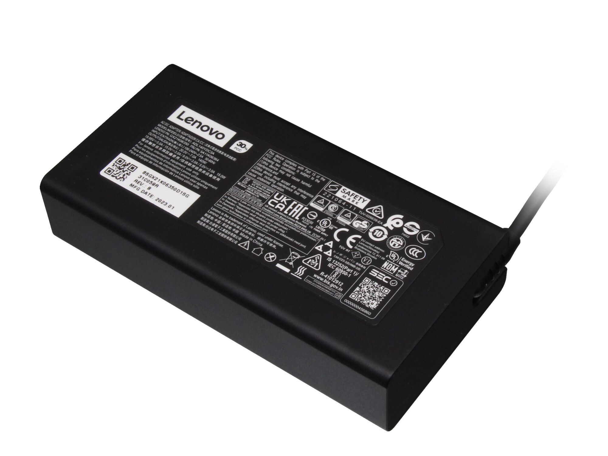 Lenovo Yoga Pro 7 14AHP9 Gen 9 (83E3) original chargeur USB-C 140 watts