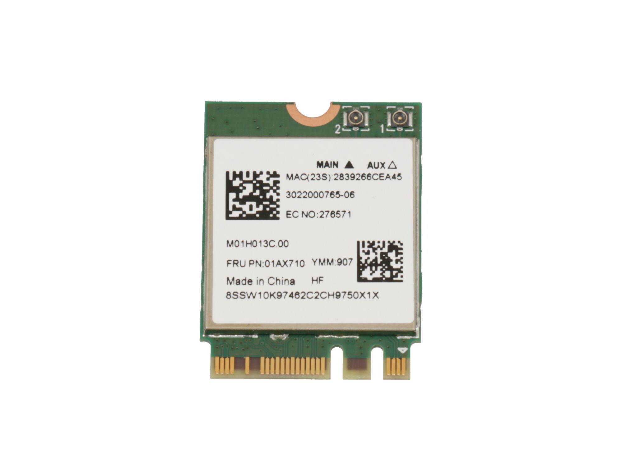 Lenovo IdeaPad 110-15ISK (80UD) original WLAN/Bluetooth Karte WLAN 802.11ac/abgn