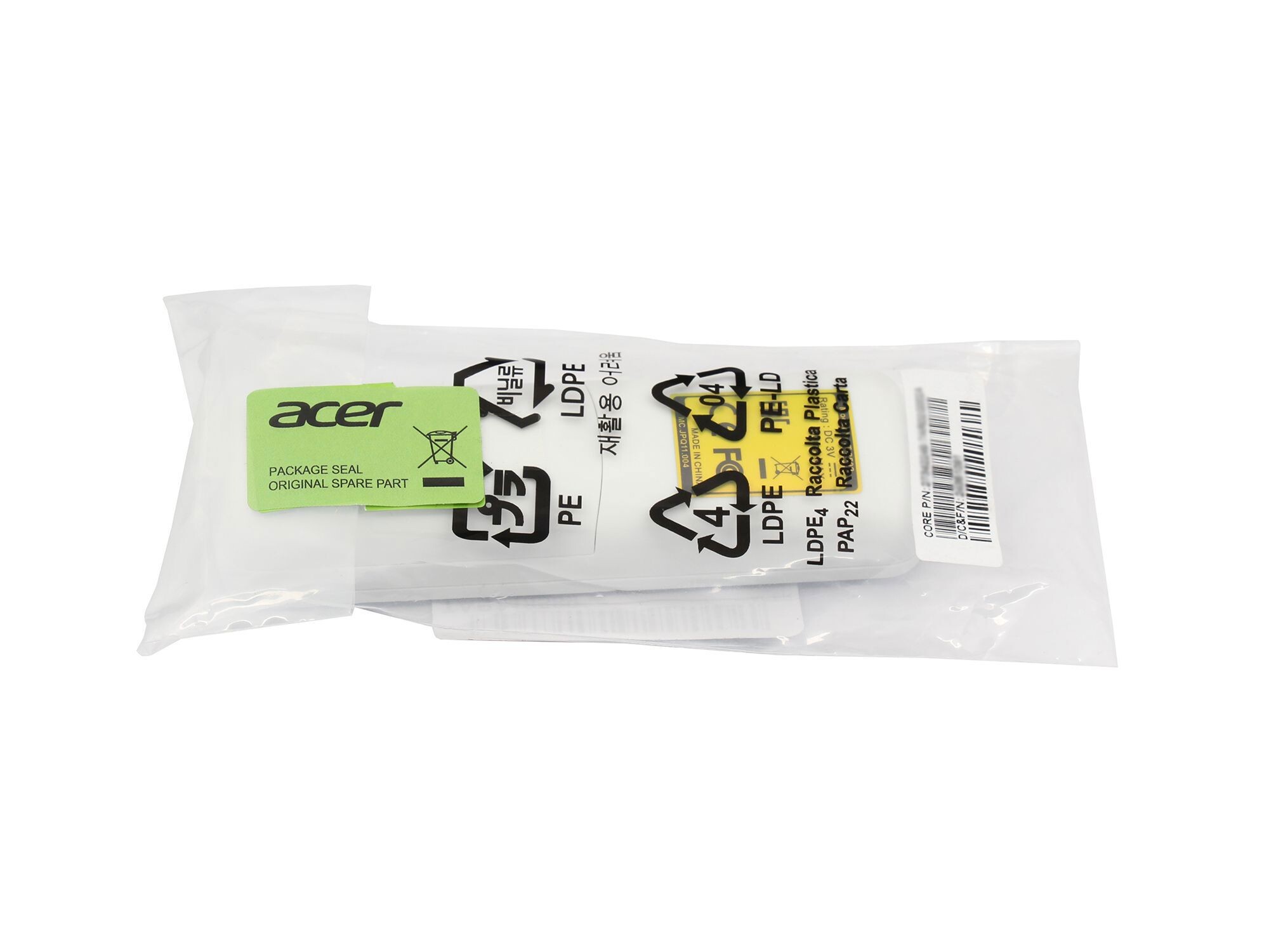 Acer X129HK keine Batterien enthalten für Acer X129HK